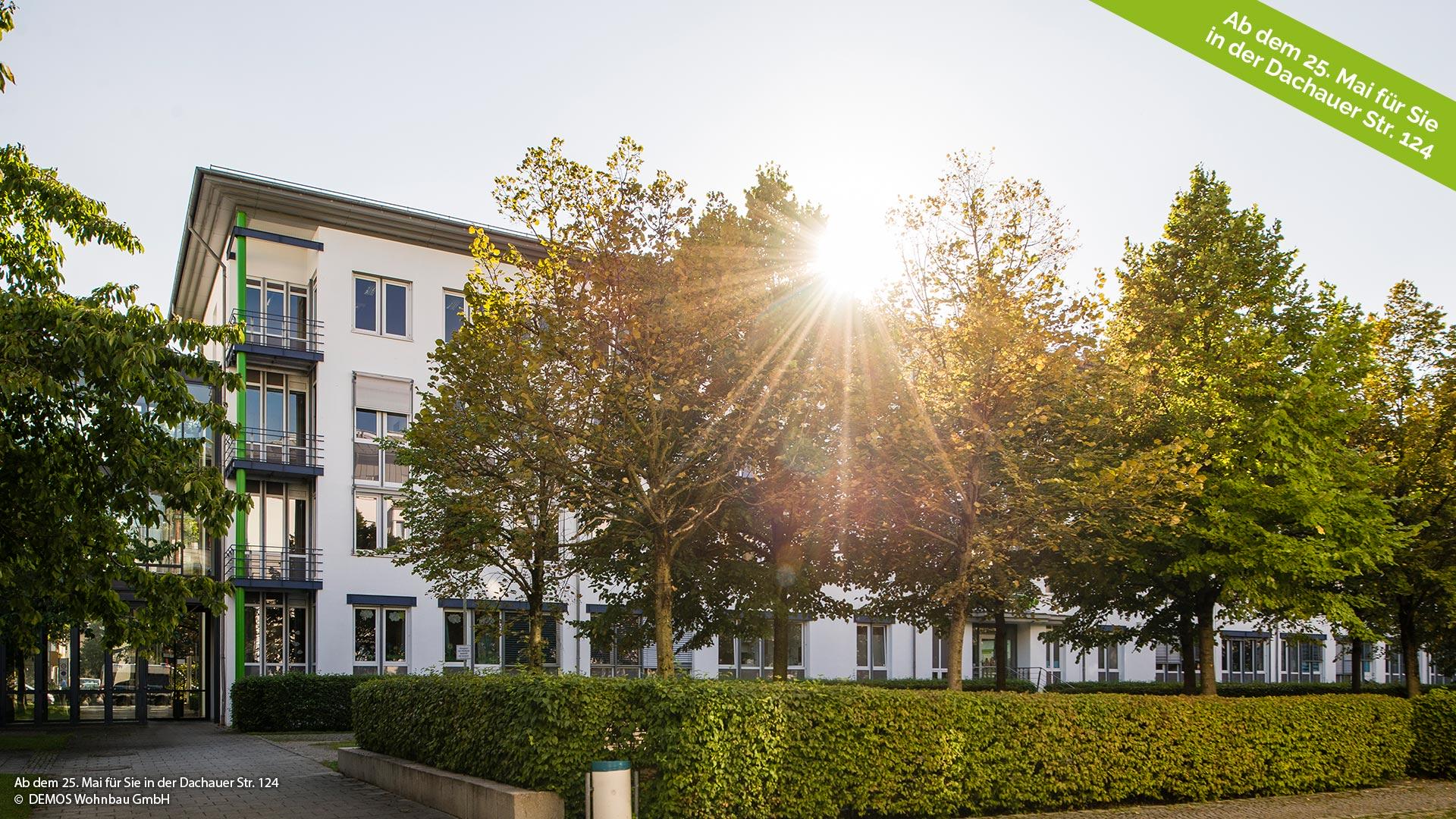 Wir bitten um Beachtung: Modernisierung Bürogebäude der DEMOS 