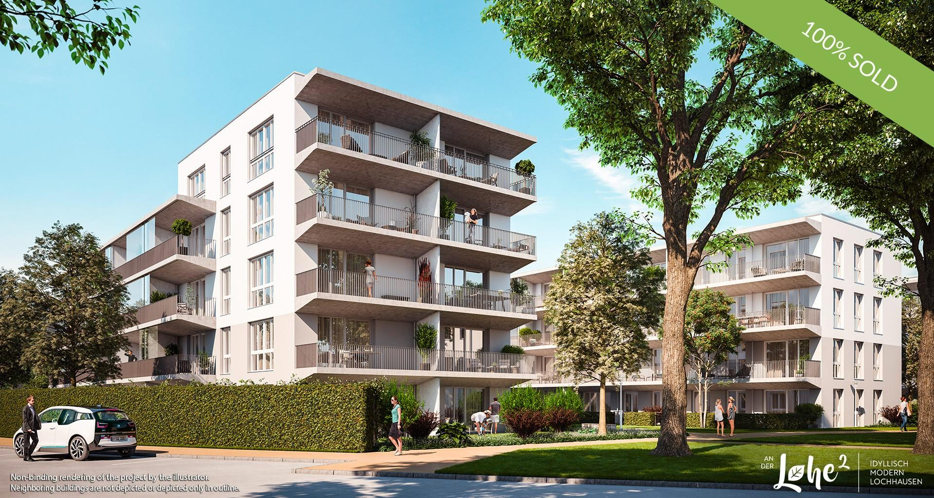 'AN DER LOHE 2' in Munich-Lochhausen: All condominiums are sold