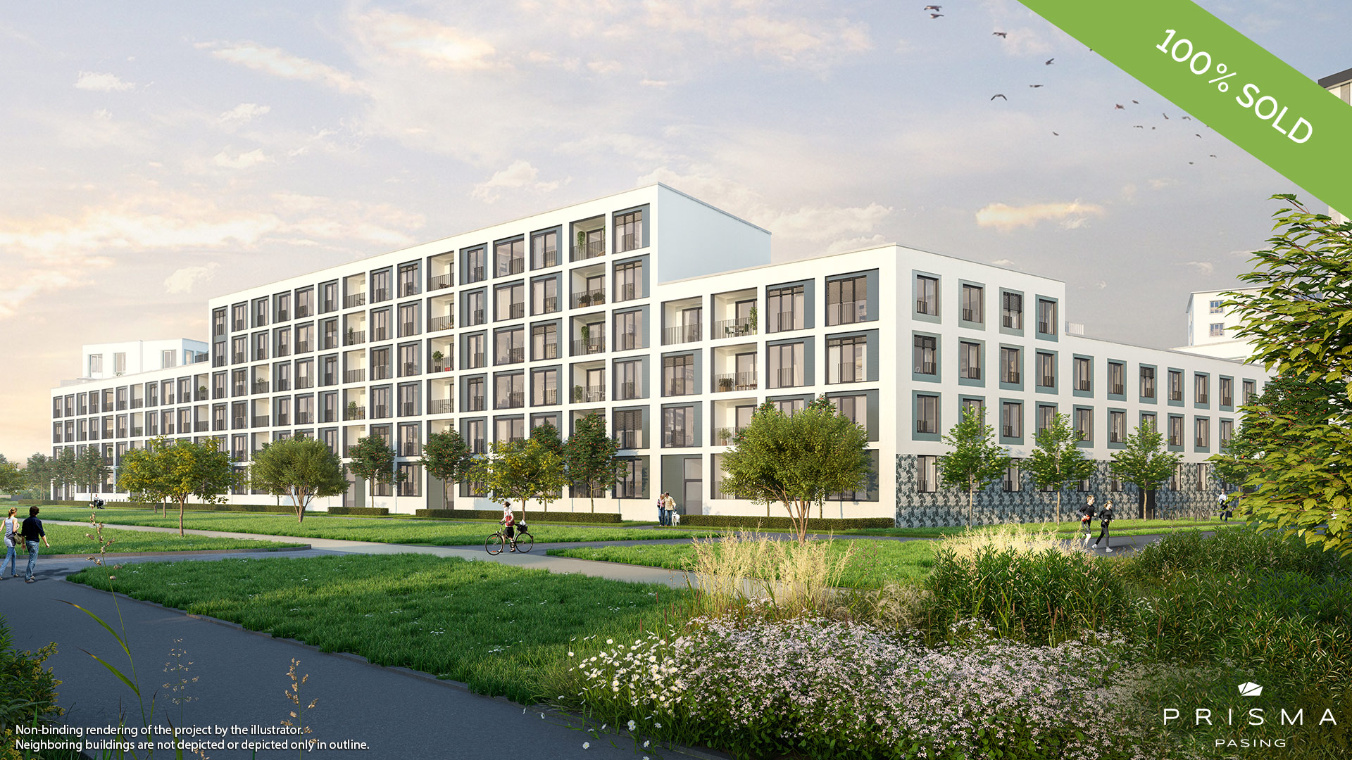 'PRISMA PASING' in Pasing-Obermenzing: All flats sold