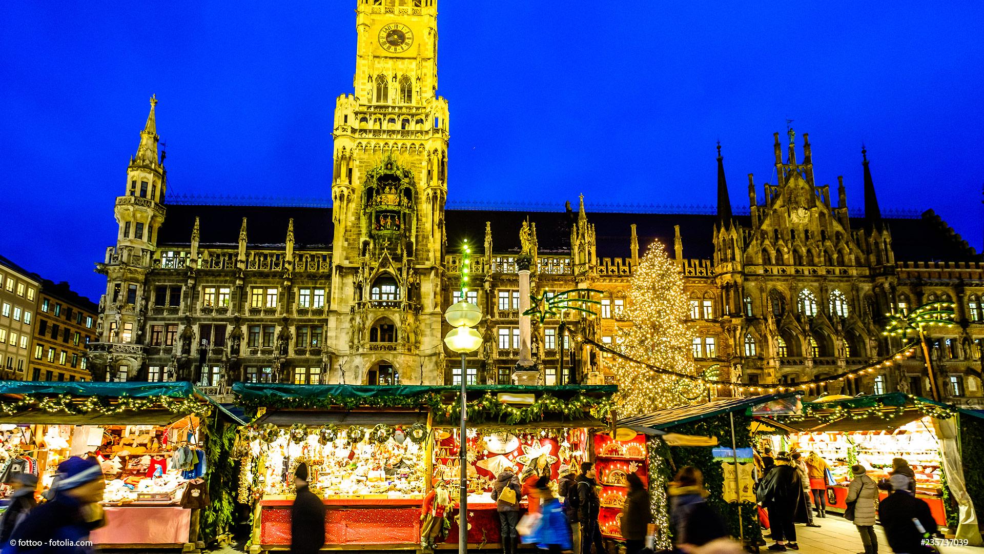 Sehenswerte Christkindlmärkte in München 