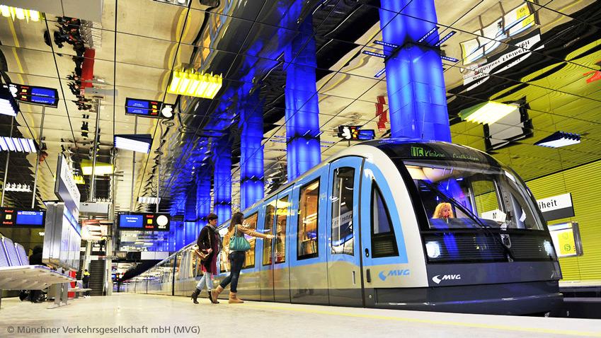 A major plus in Munich: the public transit
