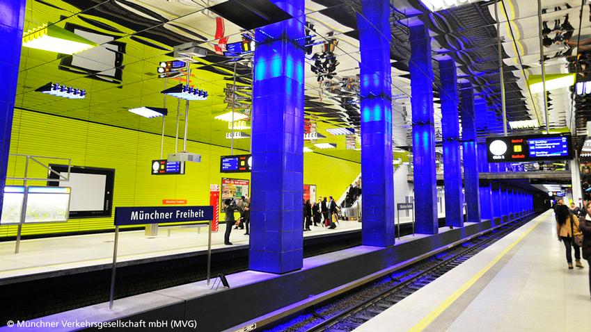Optische Erleuchtung: das Lichtdesign in Münchner U-Bahnhöfen