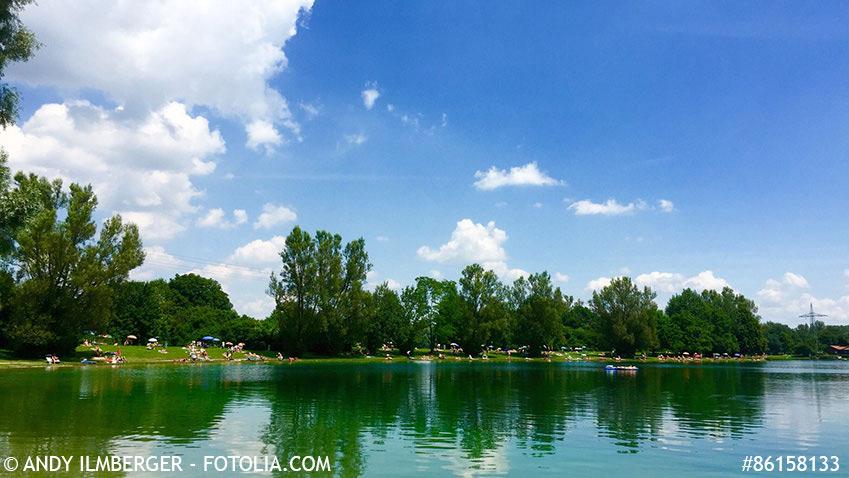 The prettiest swimming lakes in and around Munich