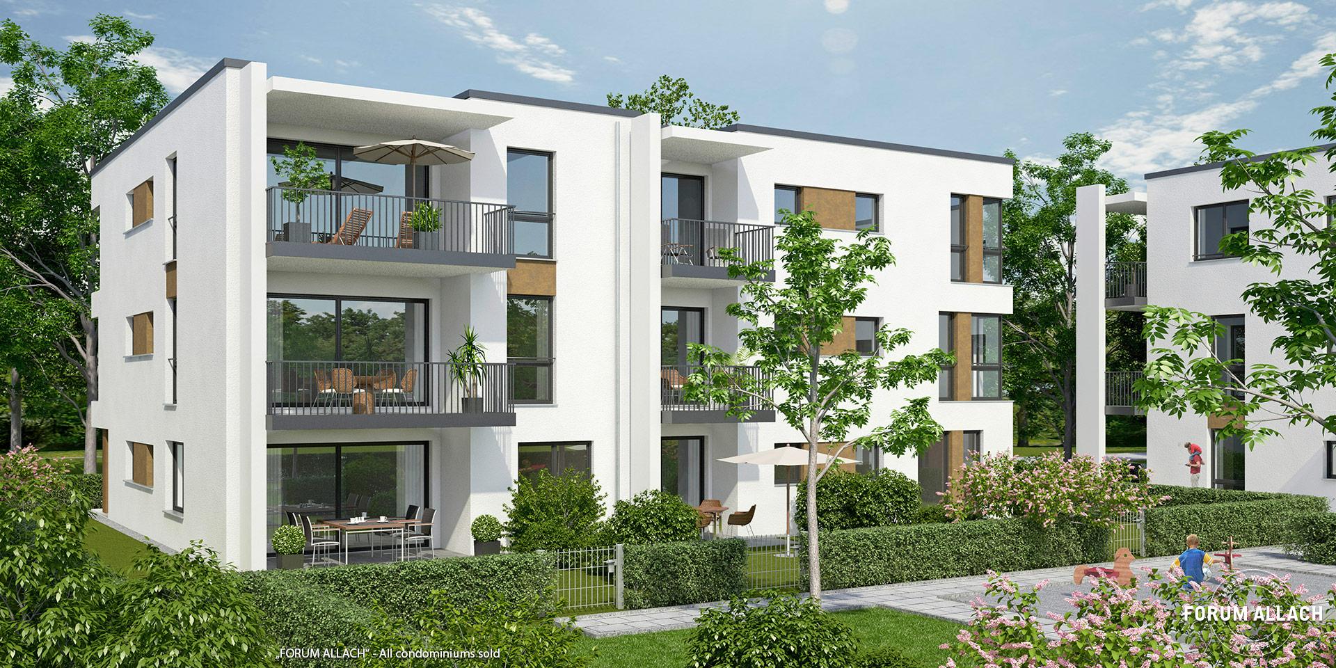 “FORUM ALLACH” in Munich-Allach: All condominiums sold