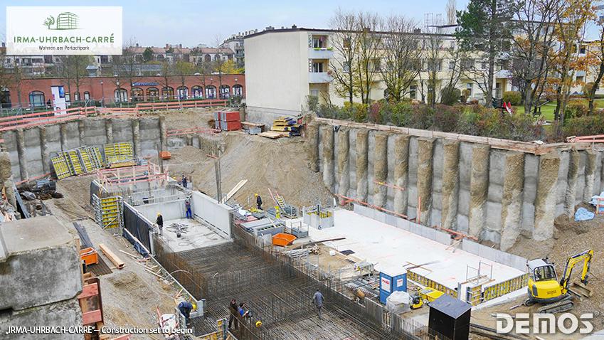 “Irma-Uhrbach-Carré” in Perlach-Süd: Shell construction commences!