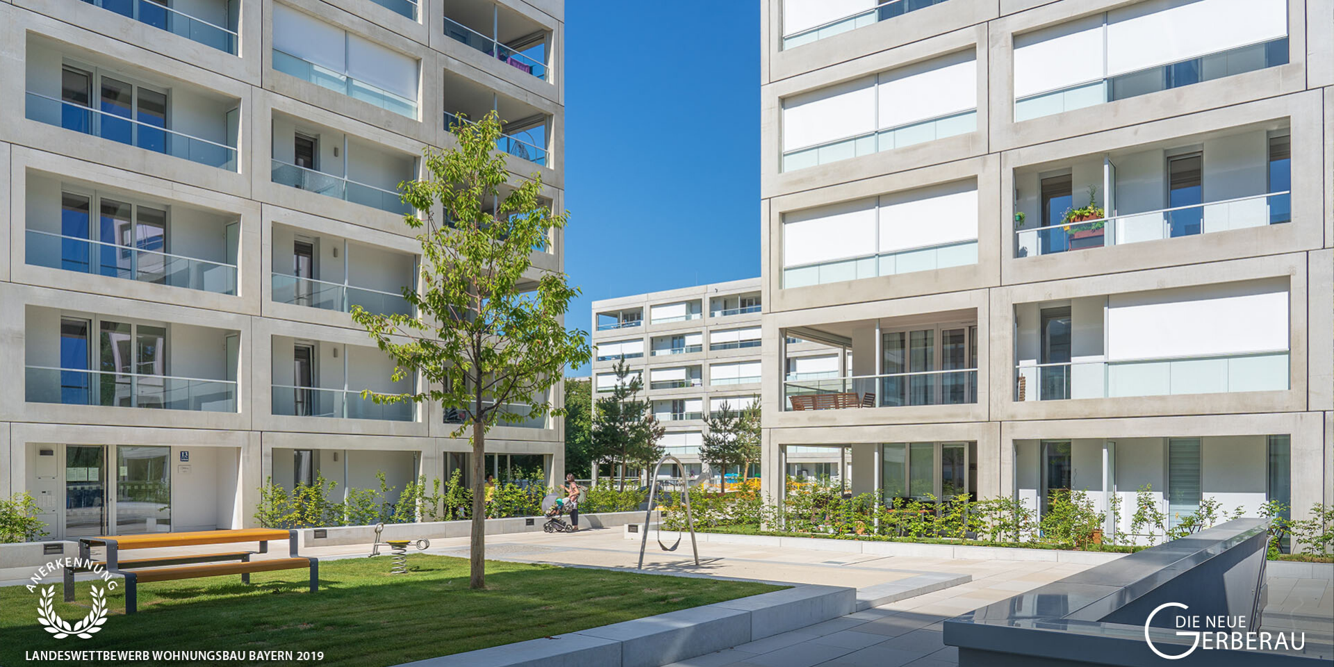 Landeswettbewerb Wohnungsbau Bayern 2019: „Die neue Gerberau“ erhält Anerkennung