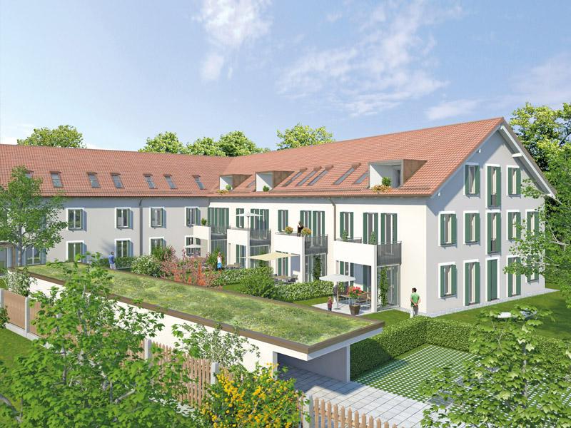 Property Wohnidyll OTTENDICHL - Illustration house 3, south view