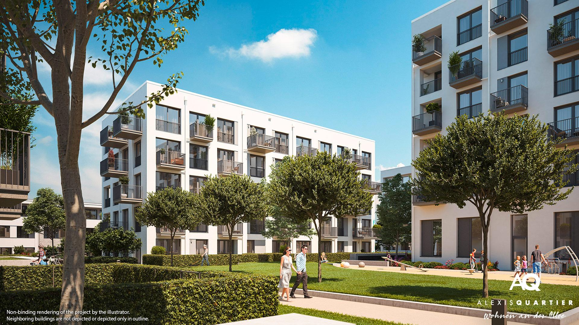 Property Alexisquartier - Wohnen an der Allee - Illustration 1