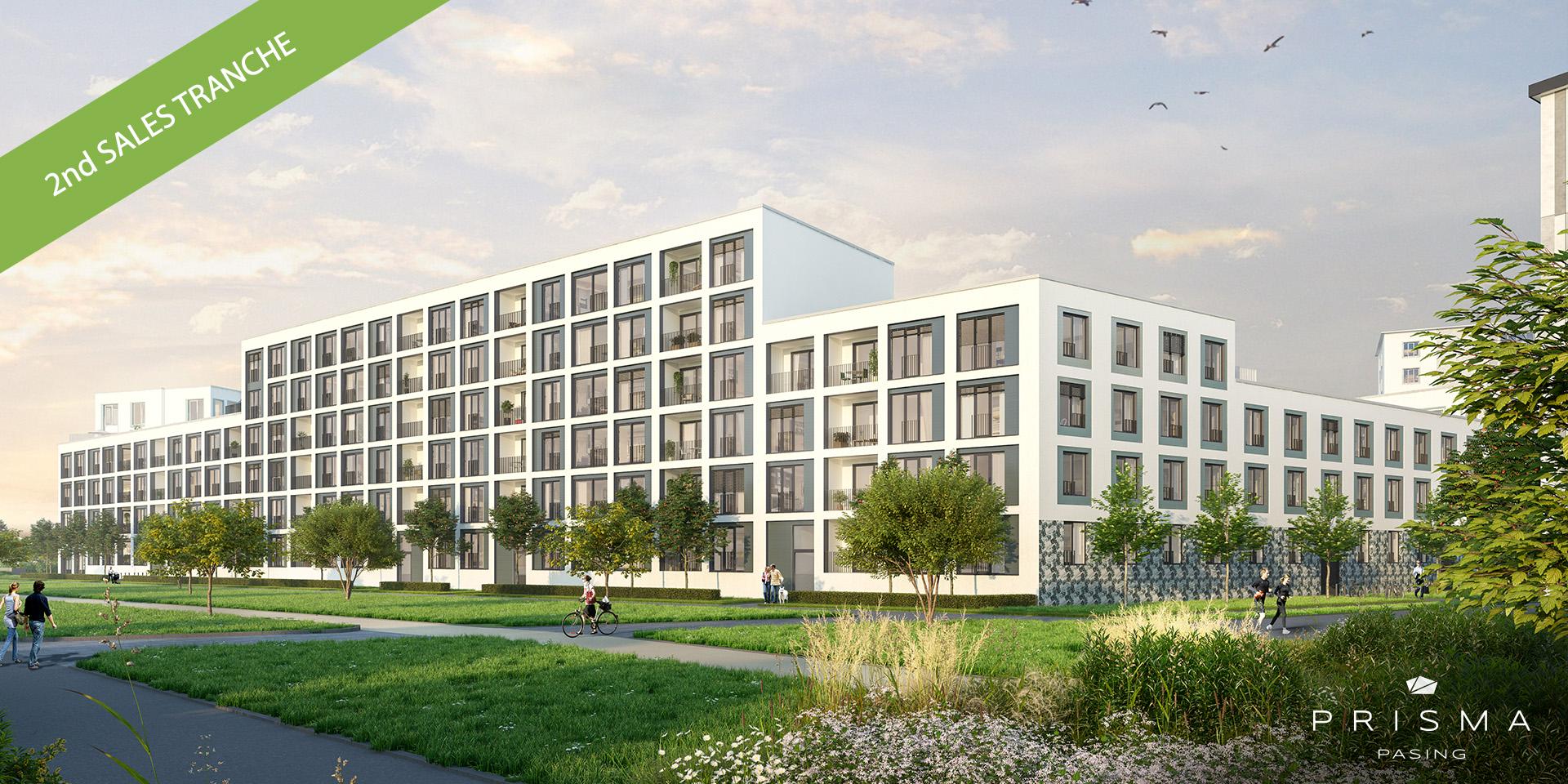 “PRISMA PASING” in Munich Pasing: Launch of the second selling phase
