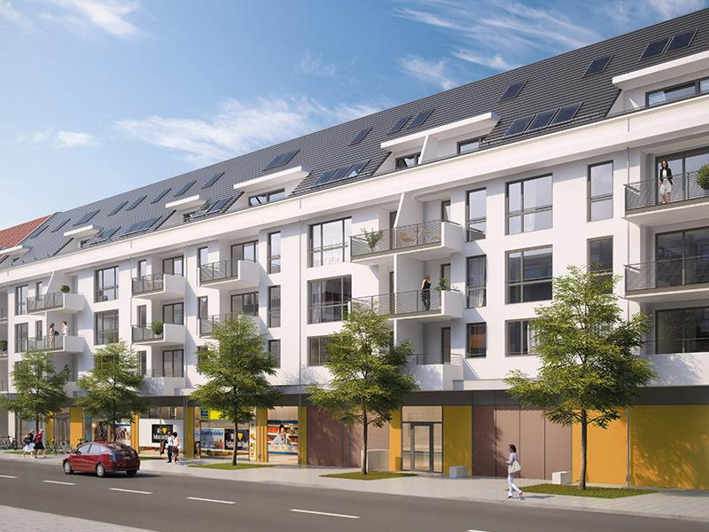 Immobilie VIVA WESTPARK 2 - Illustration Strassenseite
