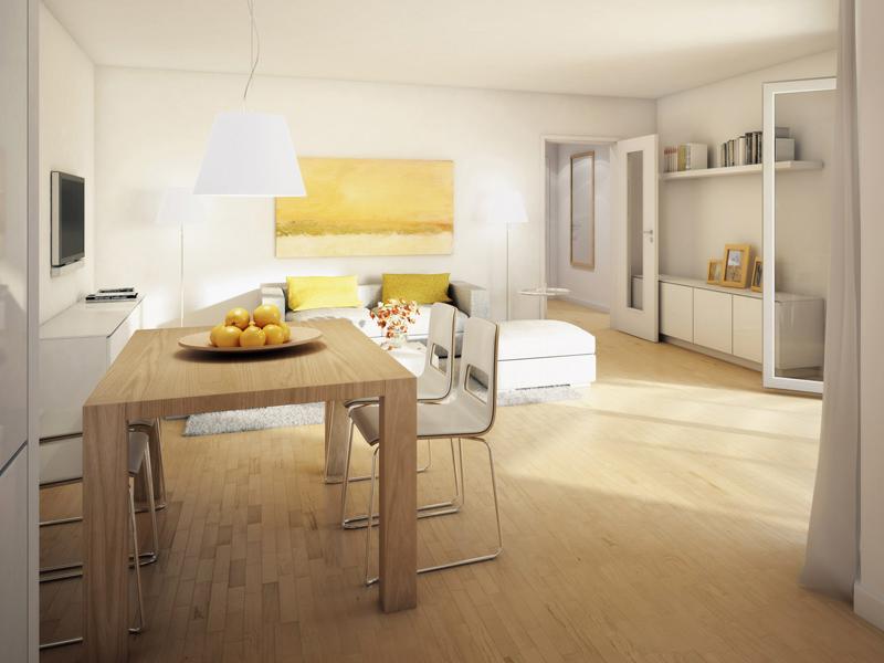 Immobilie Wallensteinplatz - Illustration Wohnzimmer 1