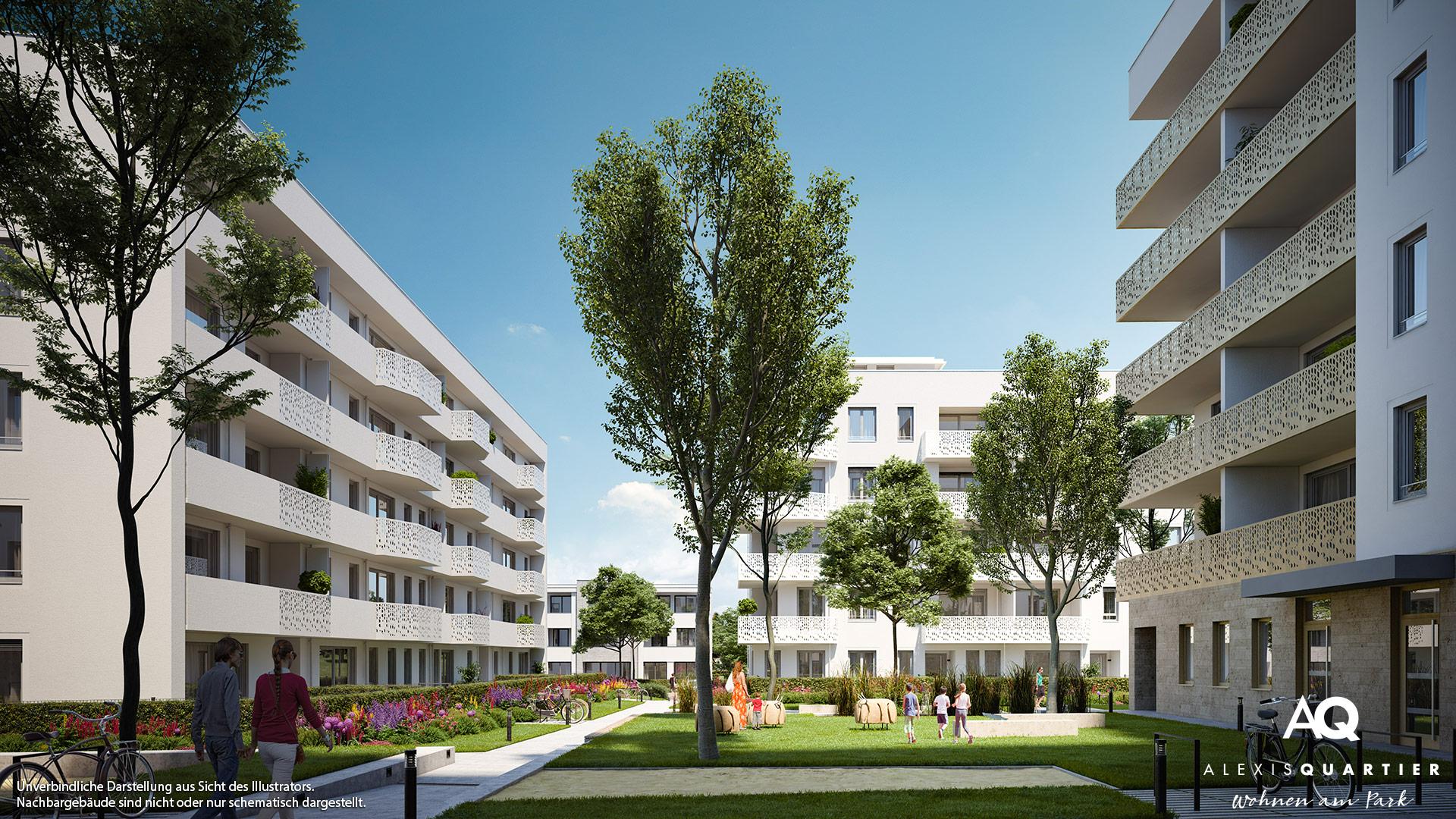 Property Alexisquartier - Wohnen am park - Illustration 4