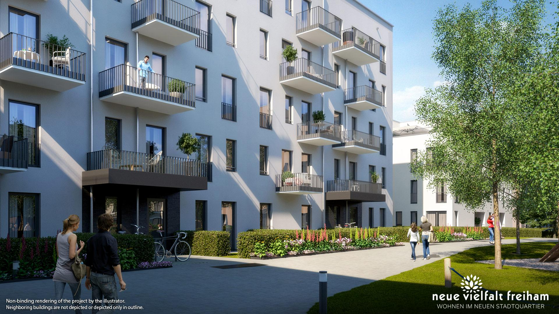 Property Neue Vielfalt Freiham – Illustration 4