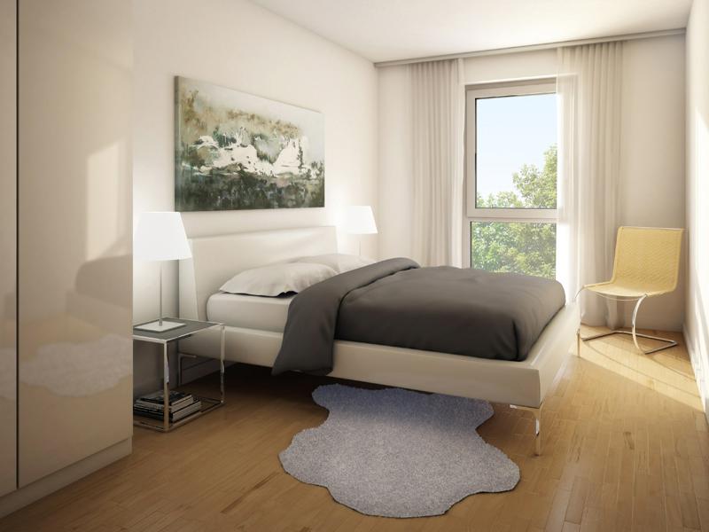 Immobilie Wallensteinplatz - Illustration Schlafzimmer