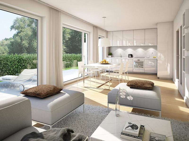 Immobilie VIVA WESTPARK - Illustration Wohnzimmer 1