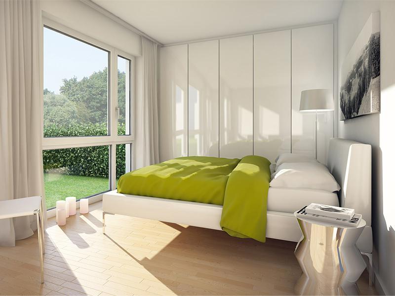 Immobilie VIVA WESTPARK - Illustration Schlafzimmer