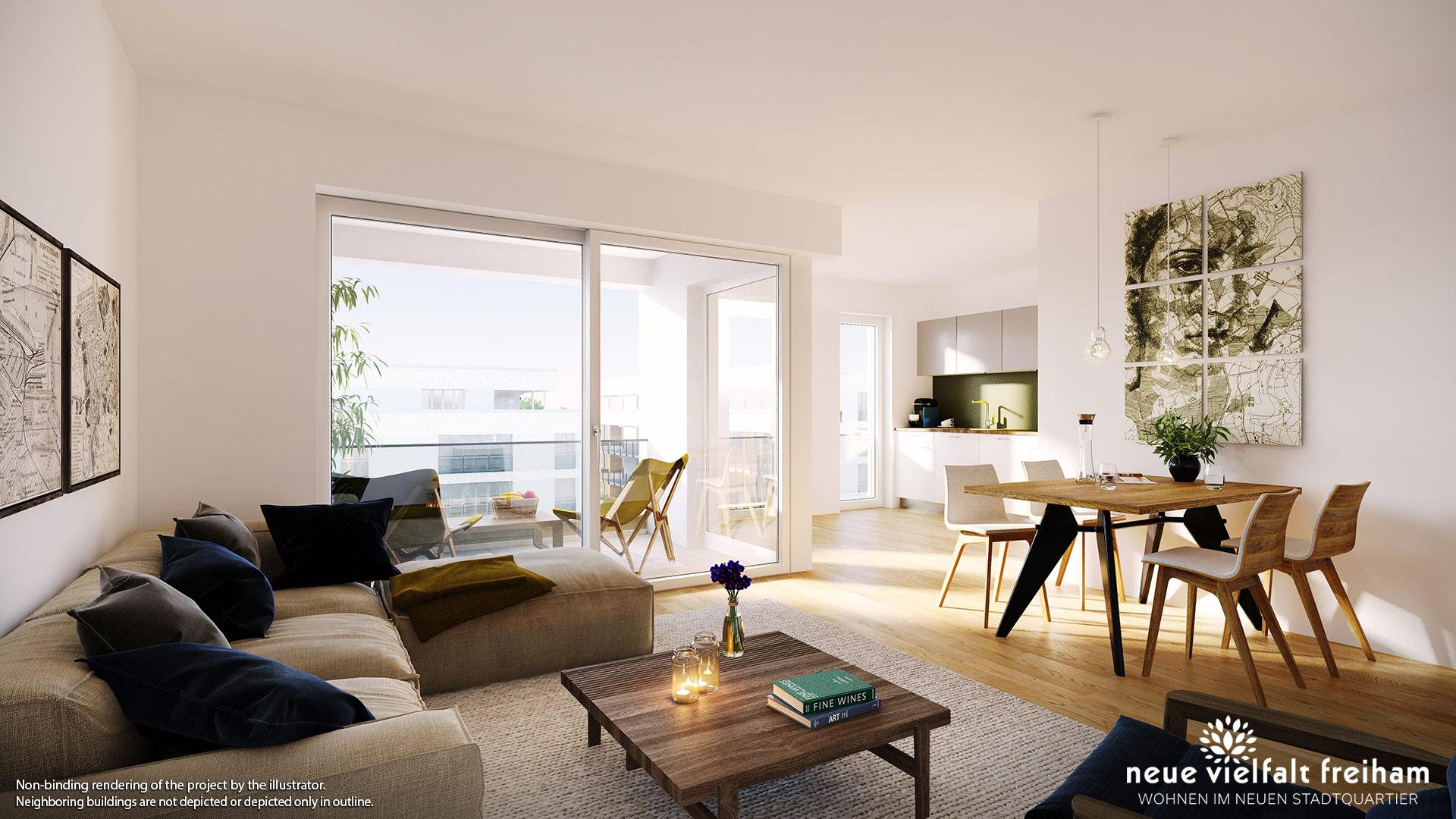 Property Neue Vielfalt Freiham – Illustration 8