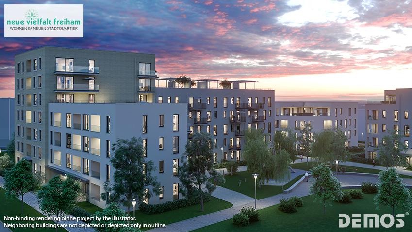 Living in a new urban quarter: The sales launch of “NEUE VIELFALT FREIHAM” is kicking off