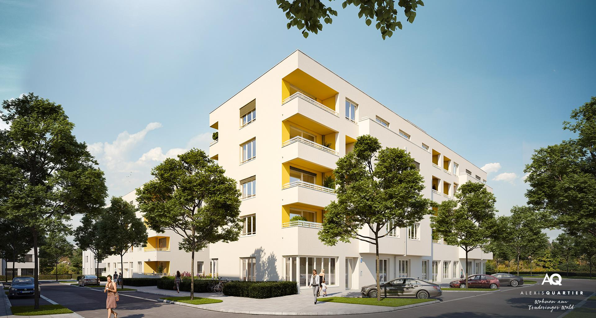 condominiums munich: Alexisquartier Wohnen am Truderinger Wald