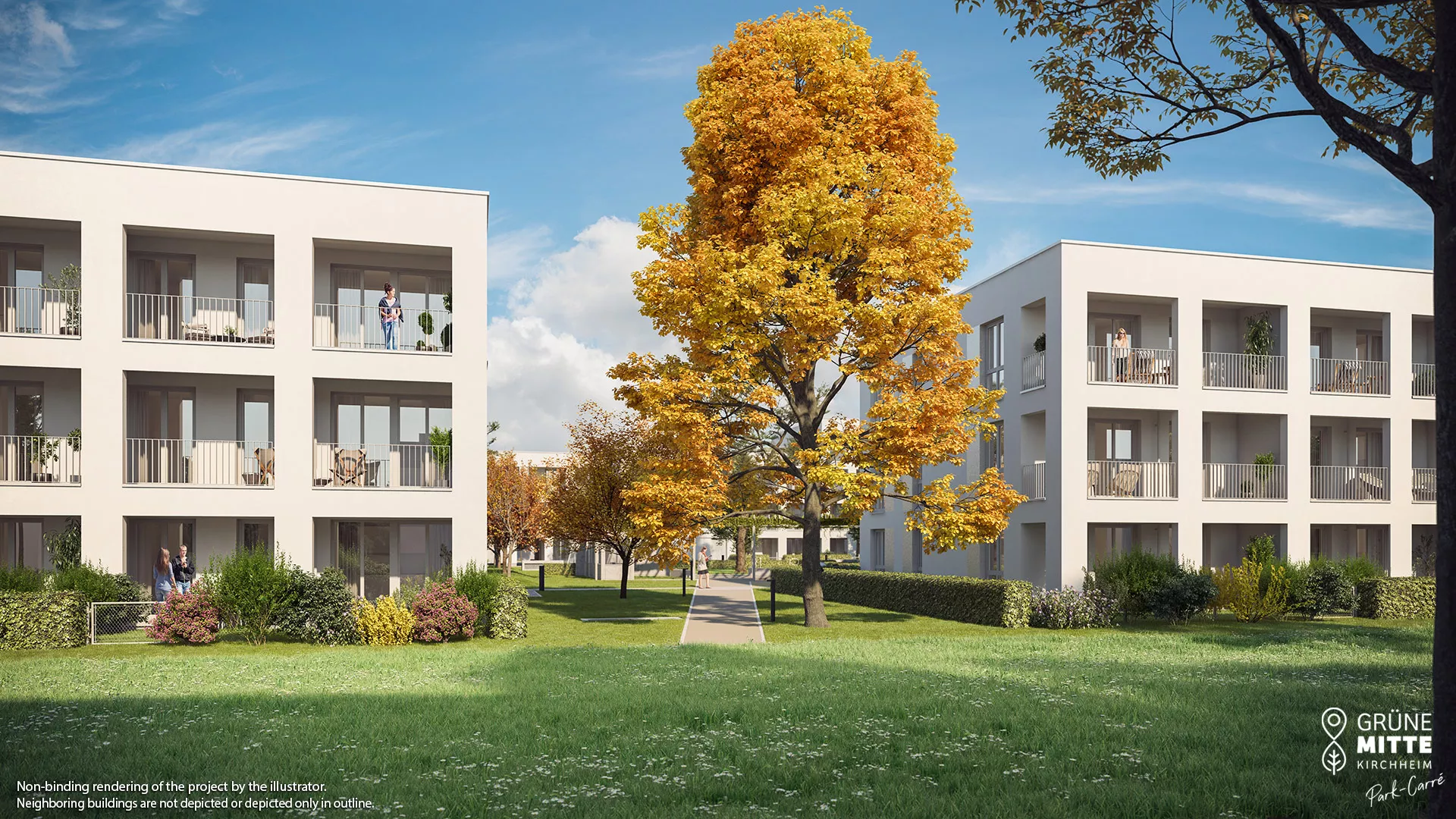 property Grüne Mitte Kirchheim - park-Carr - condominiums - illustration 5