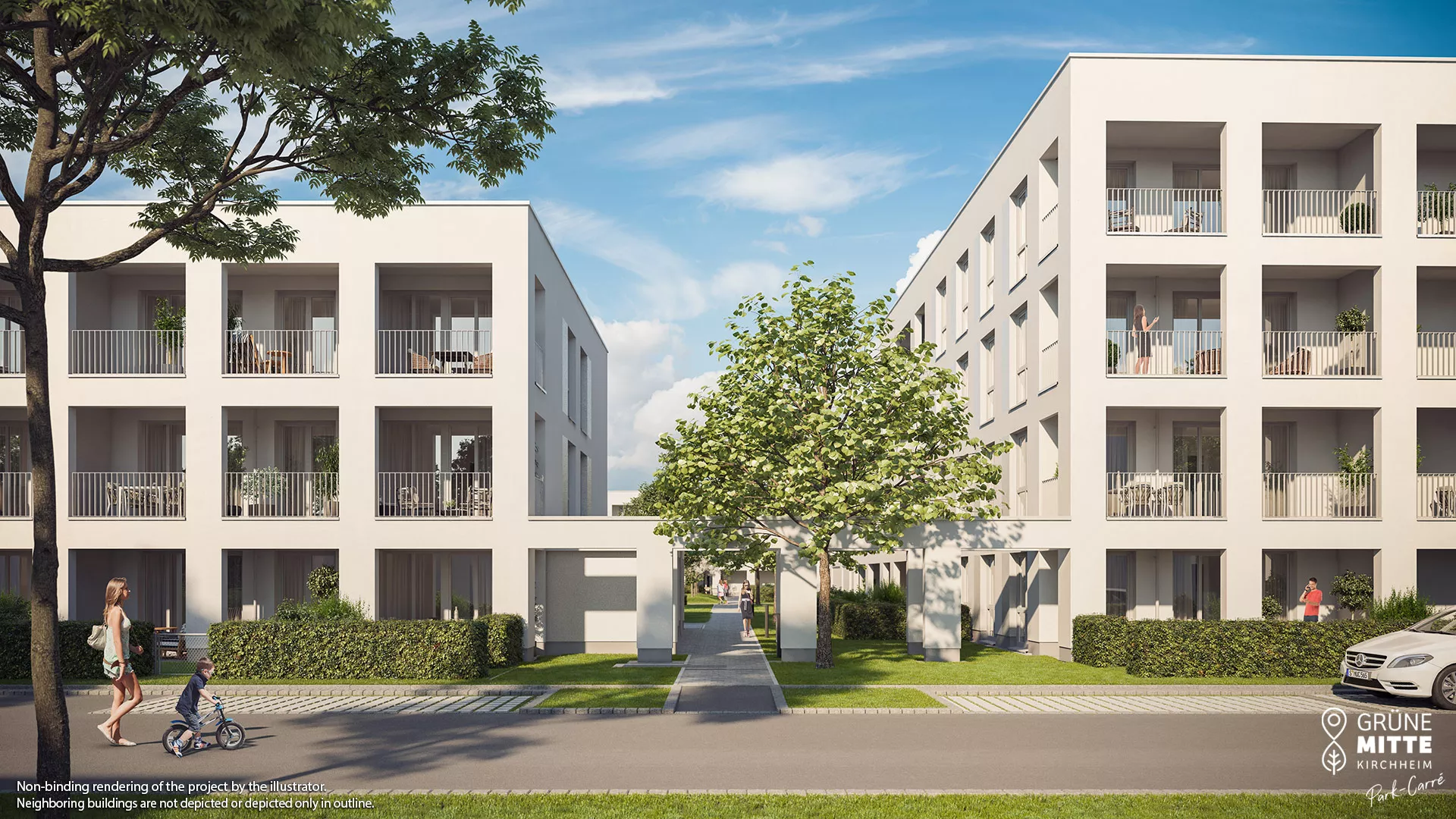 property Grüne Mitte Kirchheim - park-Carr - condominiums - illustration 6