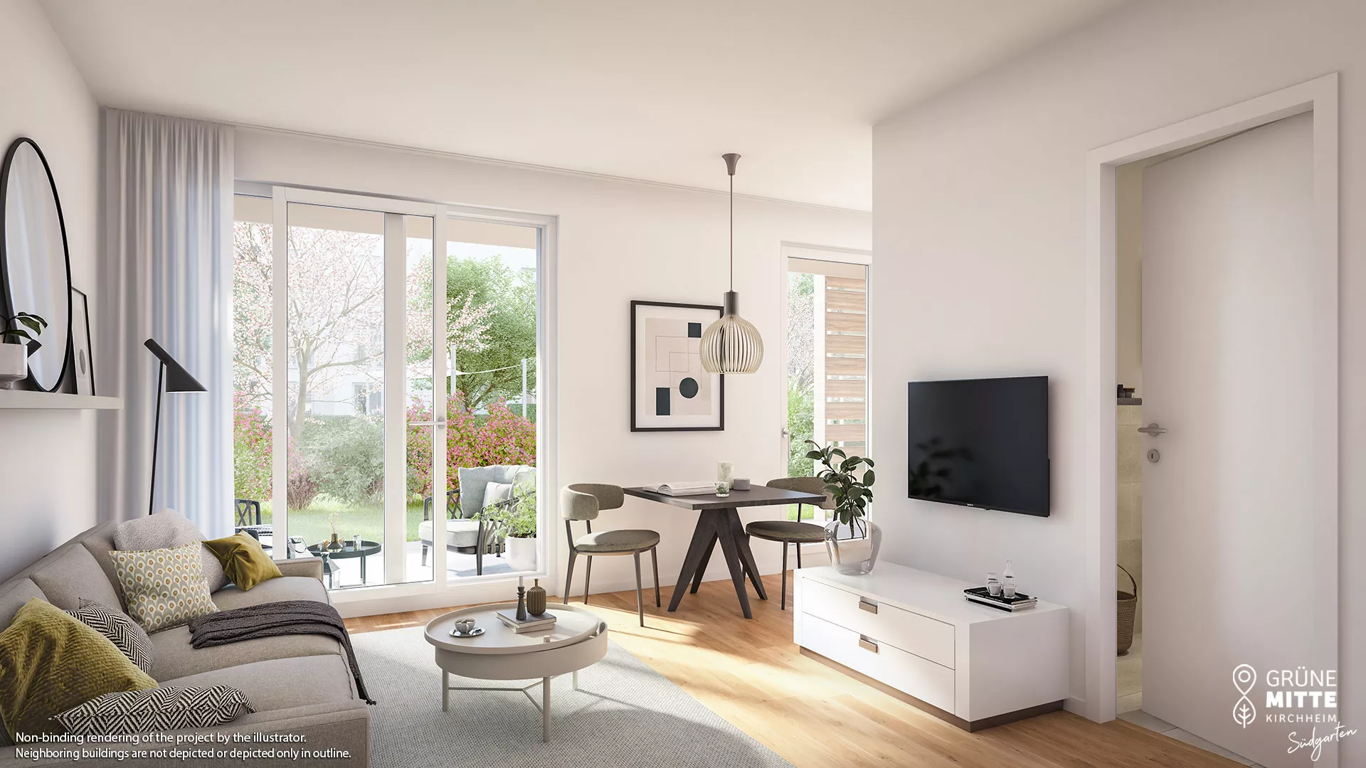 property Grüne Mitte Kirchheim - Südgarten - condominiums - illustration 6