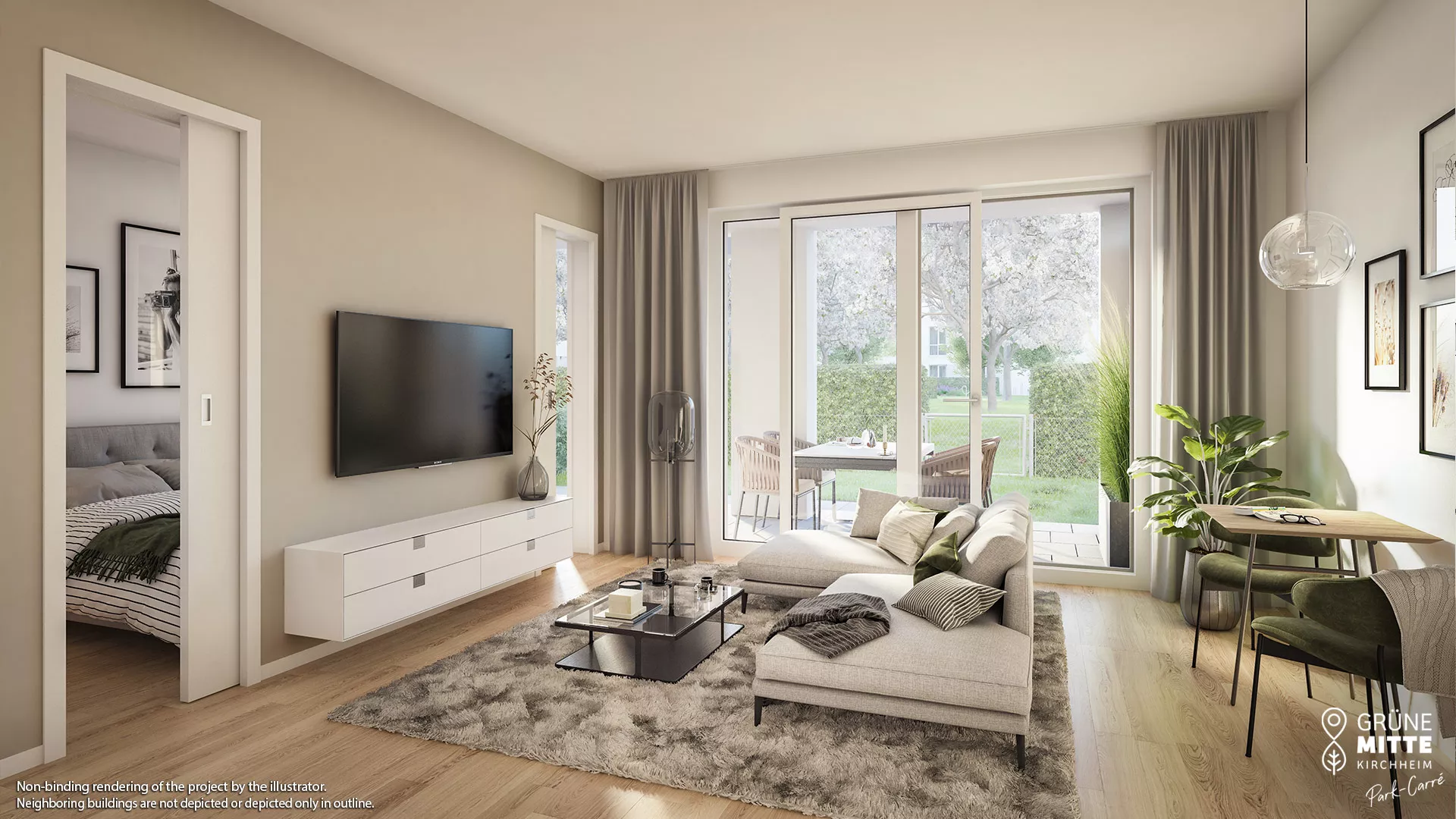 property Grüne Mitte Kirchheim - park-Carr - condominiums - illustration 8