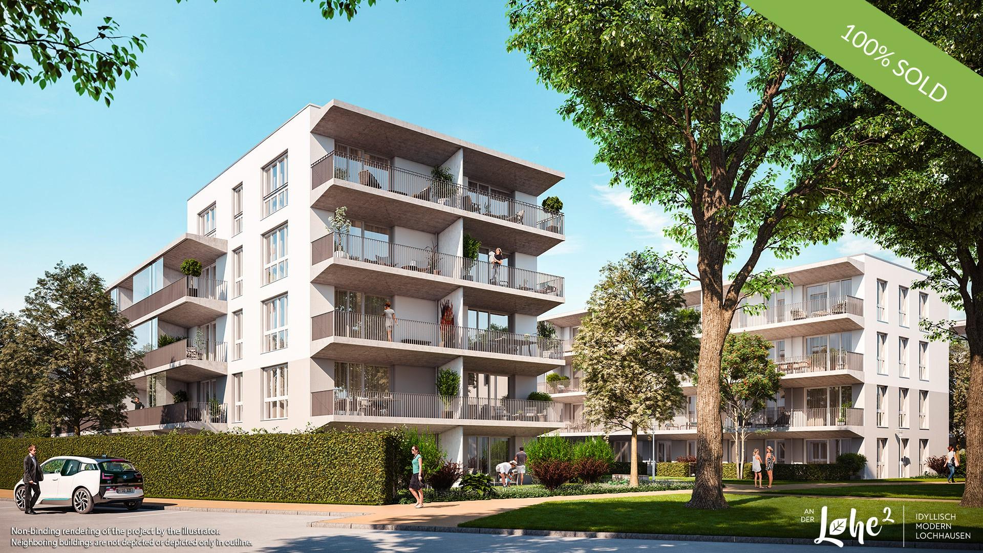 'AN DER LOHE 2' in Munich-Lochhausen: All condominiums are sold
