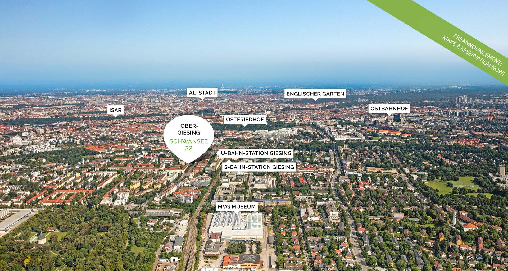 condominiums Munich: Schwansee 22 - preannouncement - slider