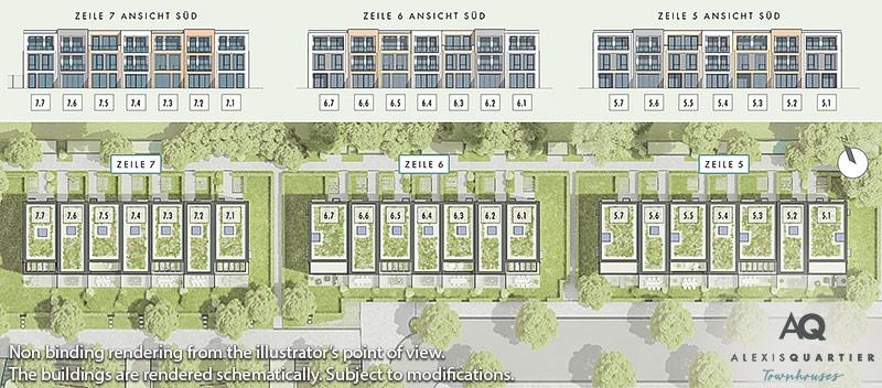 Property Alexisquartier - Townhouses - Site plan 2