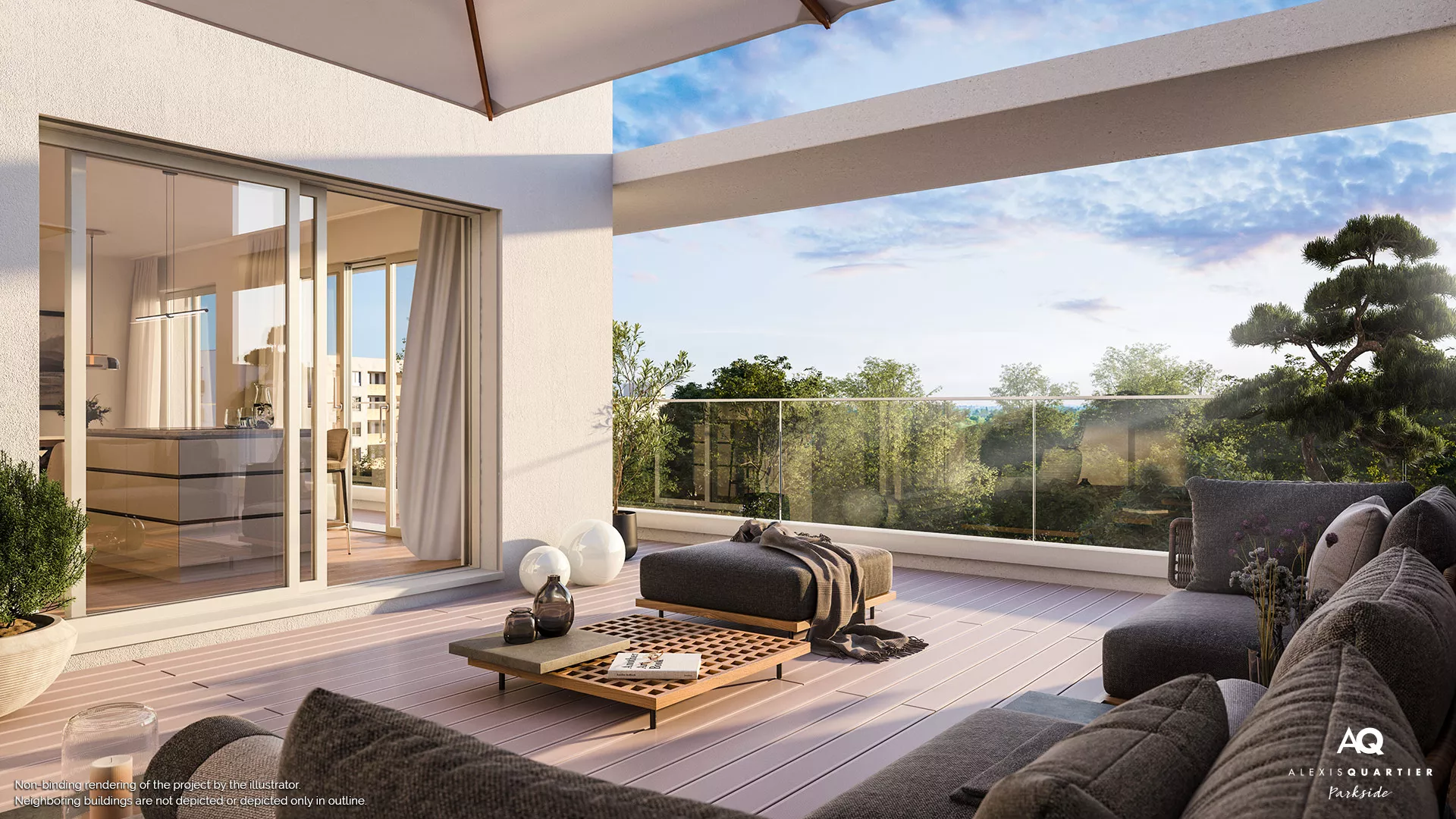 Property Munich-Perlach: Alexisquartier-Parkside - Illustration 5
