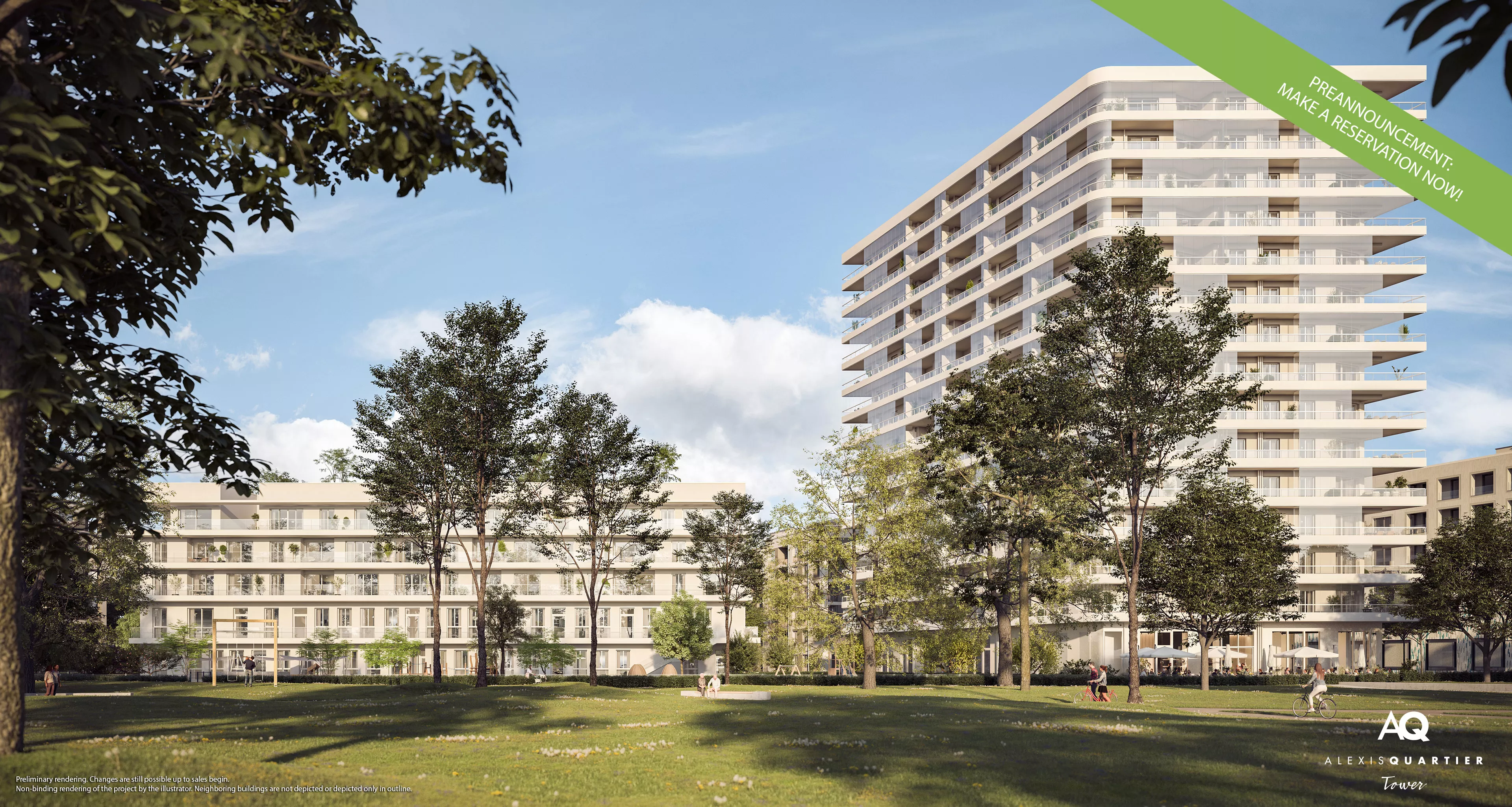 Property Munich-Perlach: Alexisquartier-Tower - Slider - Preannouncement