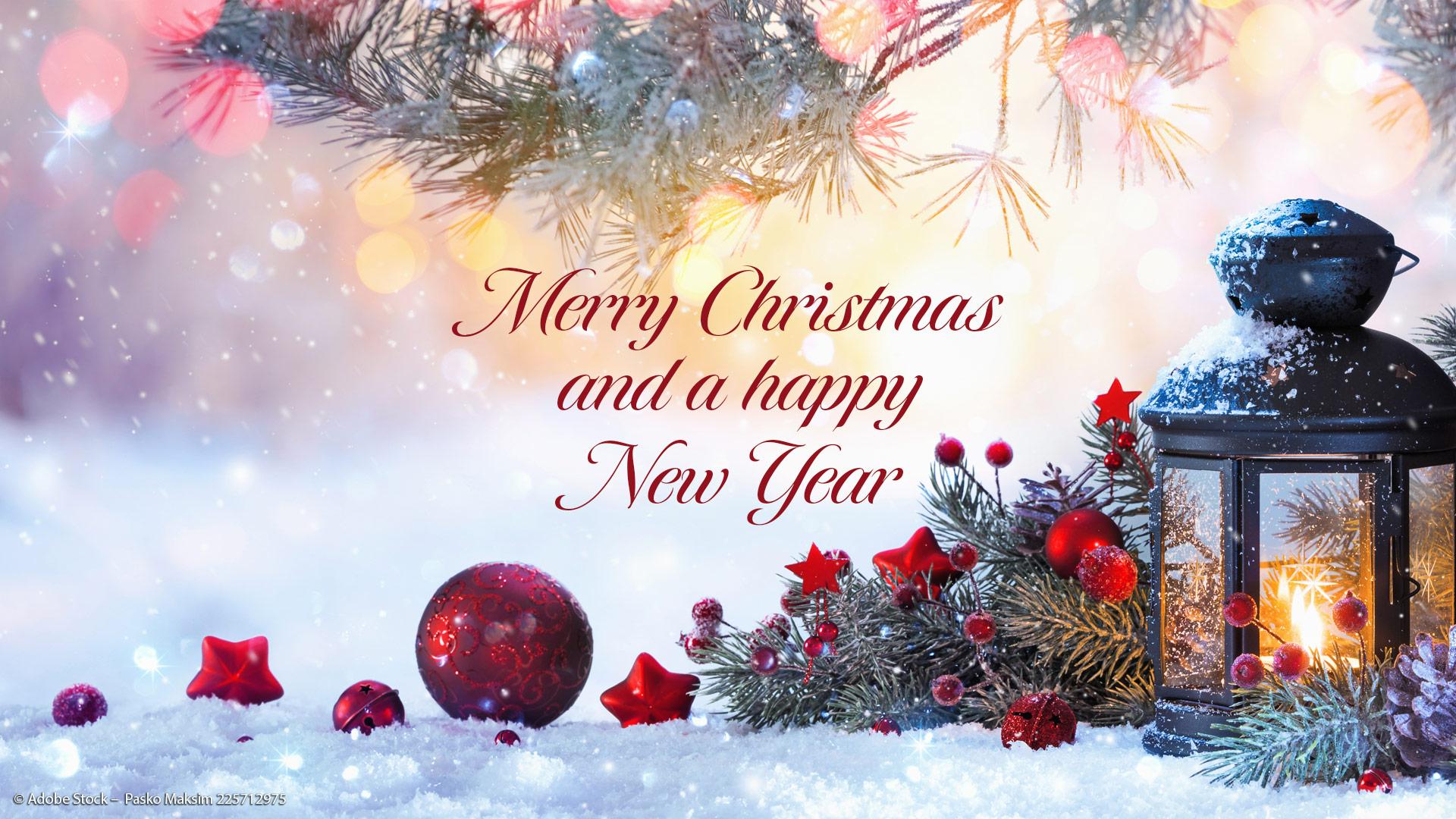 Merry Christmas and a Happy New Year 