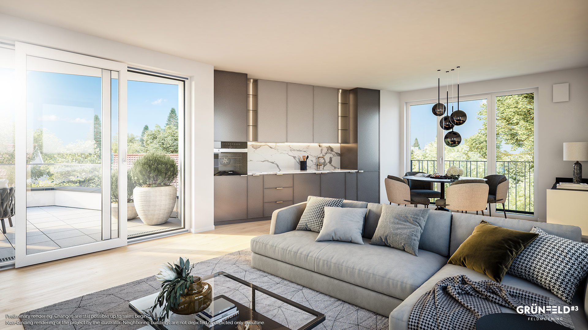 Property Munich-Feldmoching: Grünfeld3-Feldmoching - Illustration 7 - Preannouncement