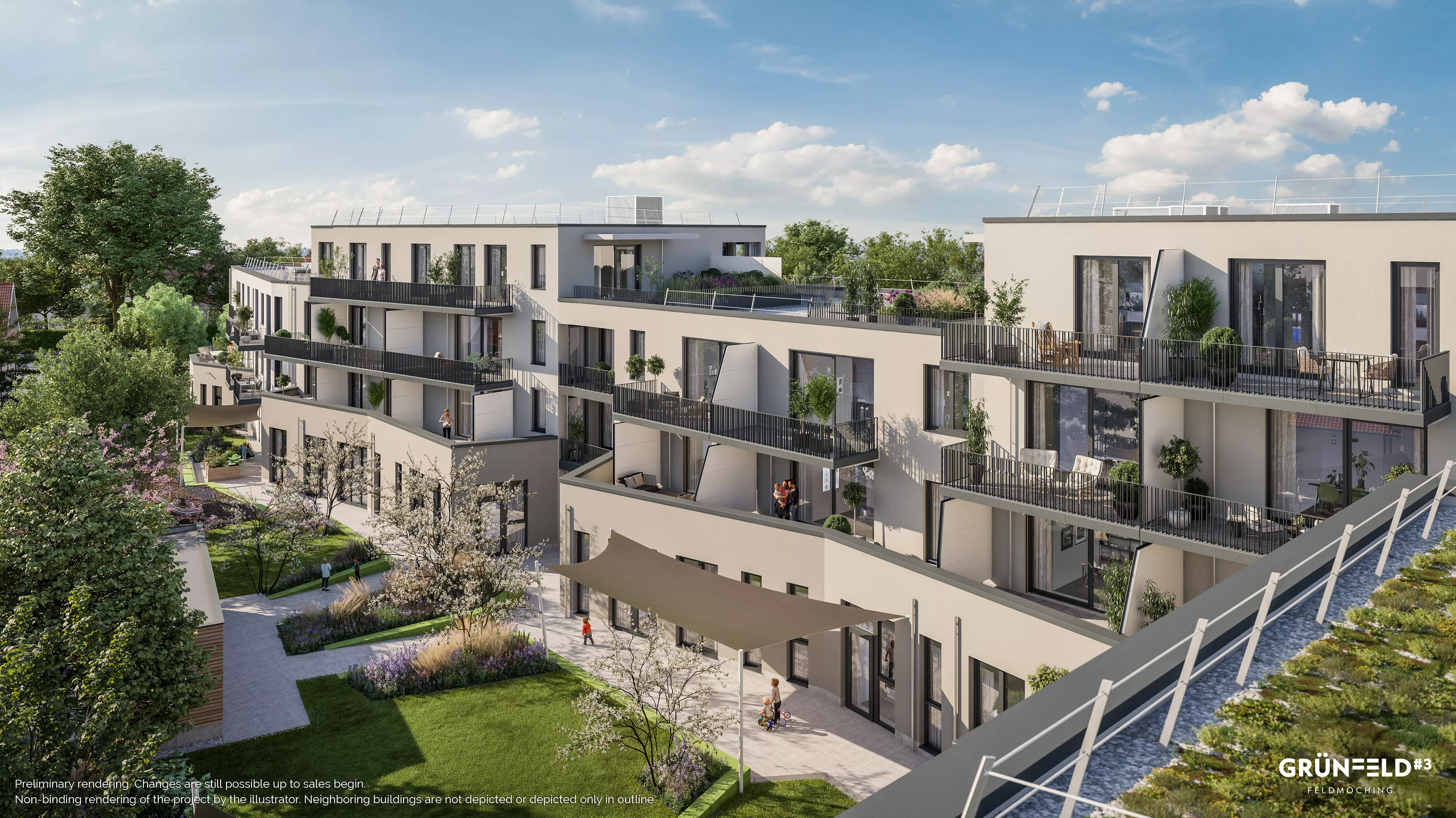 Property Munich-Feldmoching: Grünfeld3-Feldmoching - Illustration 1 - Preannouncement