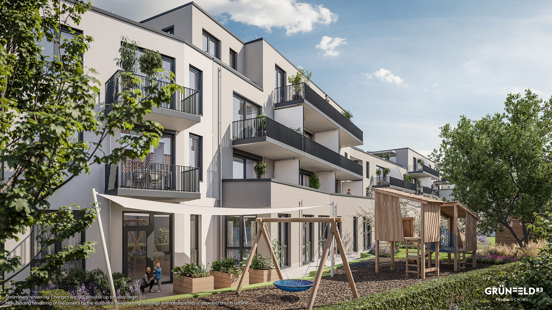 Property Munich-Feldmoching: Grünfeld3-Feldmoching - Illustration 3 - Preannouncement