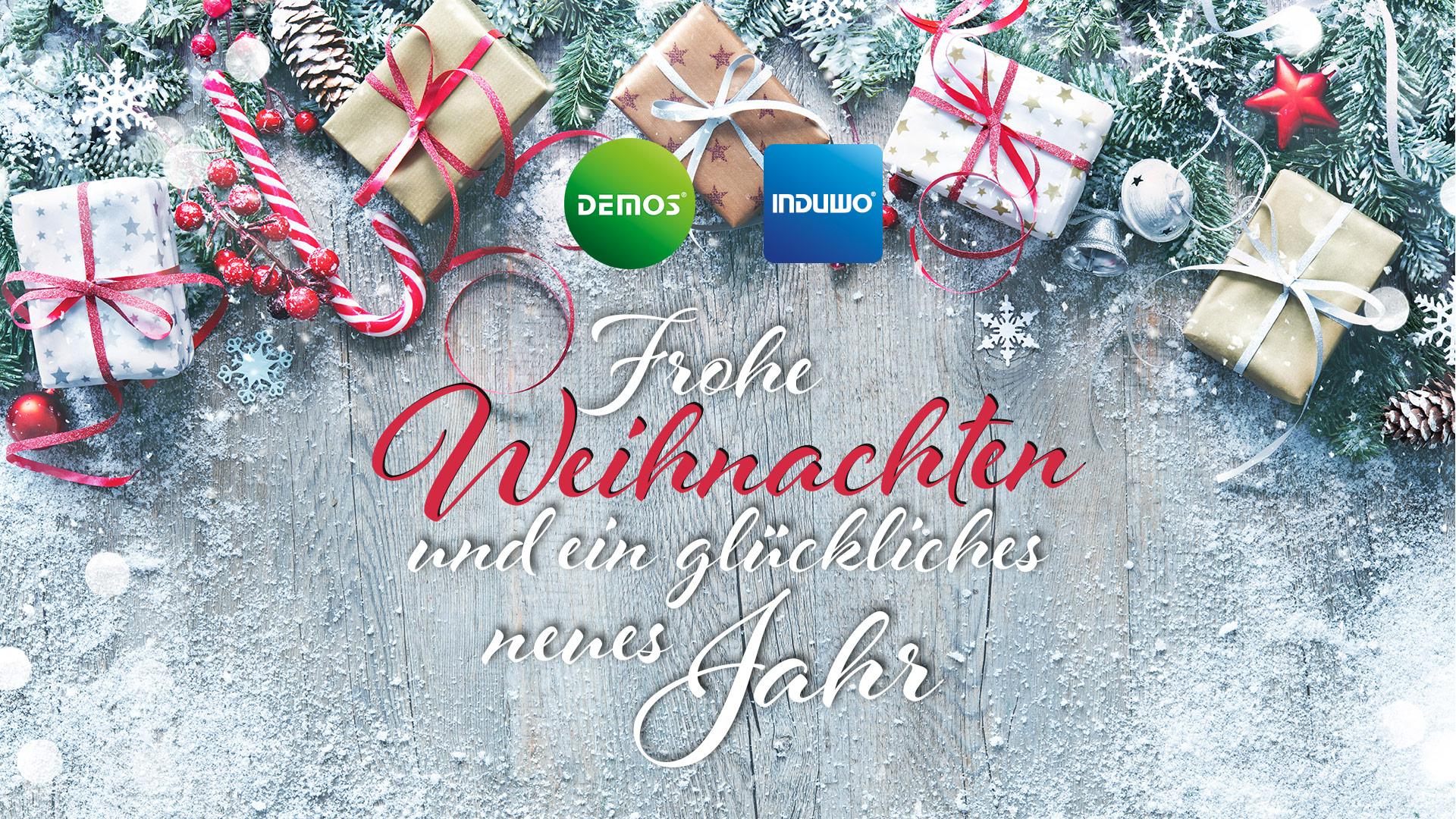 Frohe Weihnachten und ein glückliches neues Jahr