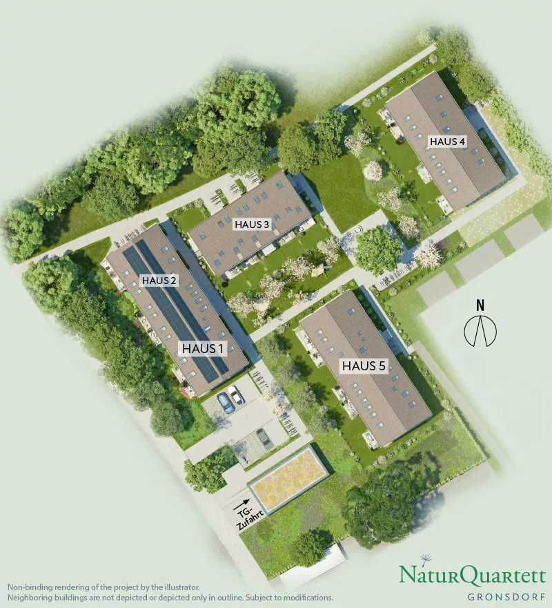 Property NaturQuartett-Gronsdorf - Site plan Property NaturQuartett-Gronsdorf - Site plan