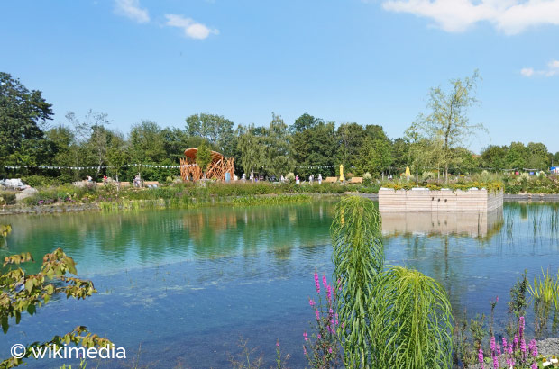 Immobilie Kirchheim b. München: Grüne Mitte Kirchheim - See und Park - Umgebungsbild 1