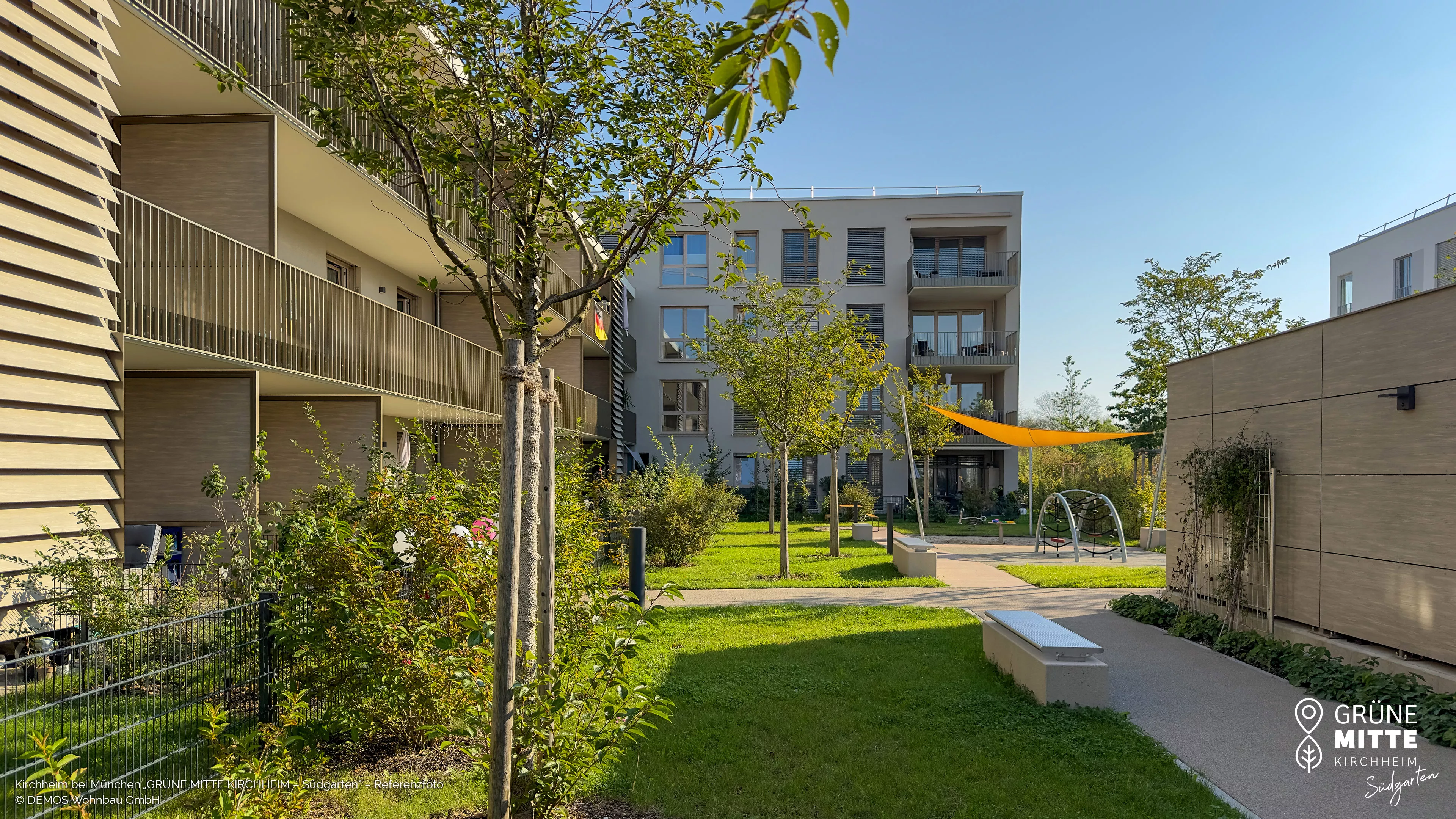 Immobilie Grüne Mitte Kirchheim - Südgarten - Referenzfoto