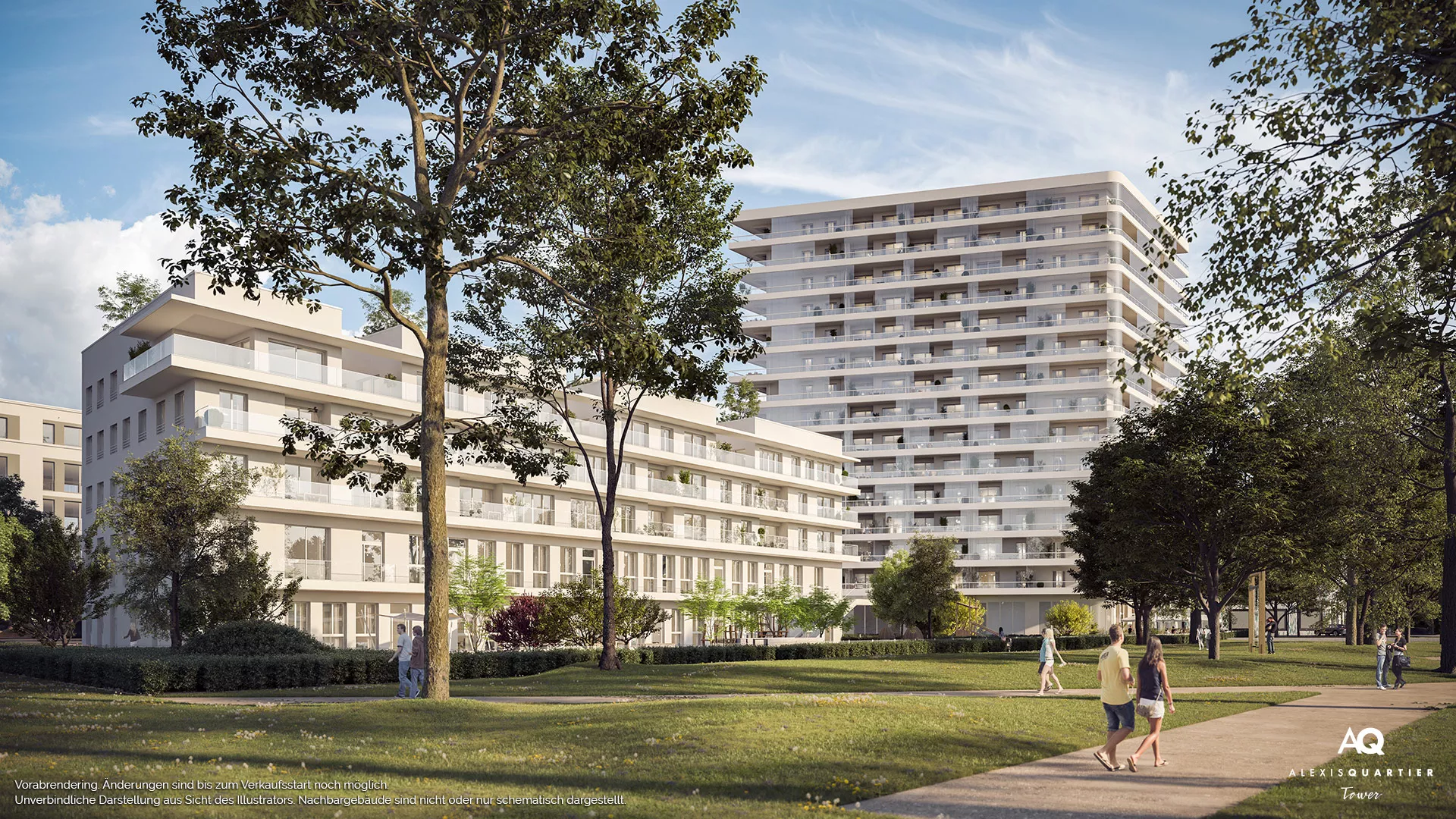 Immobilie München-Perlach: Alexisquartier-Tower - Illustration 1 - Vorankündigung