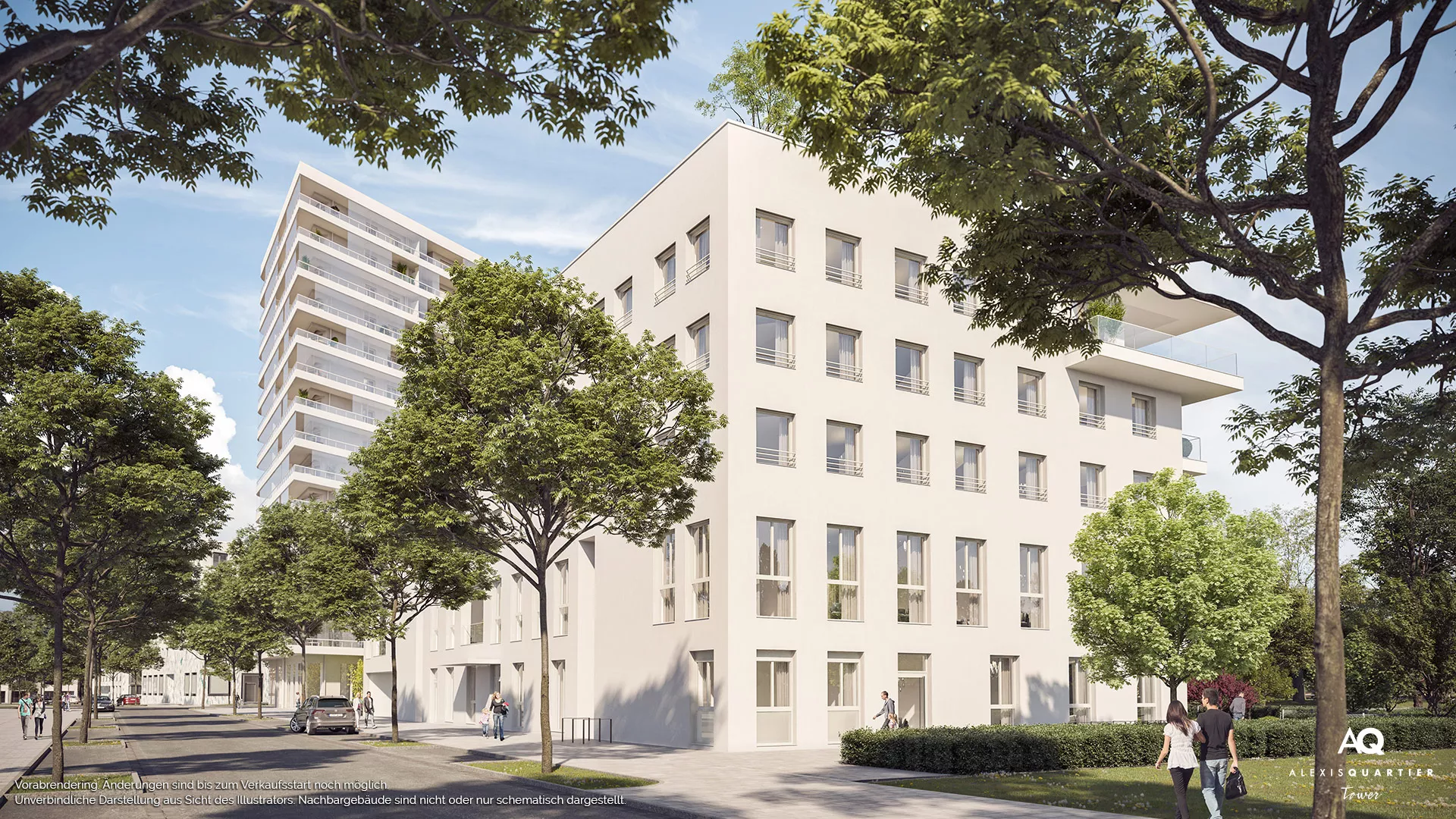 Immobilie München-Perlach: Alexisquartier-Tower - Illustration 5 - Vorankündigung