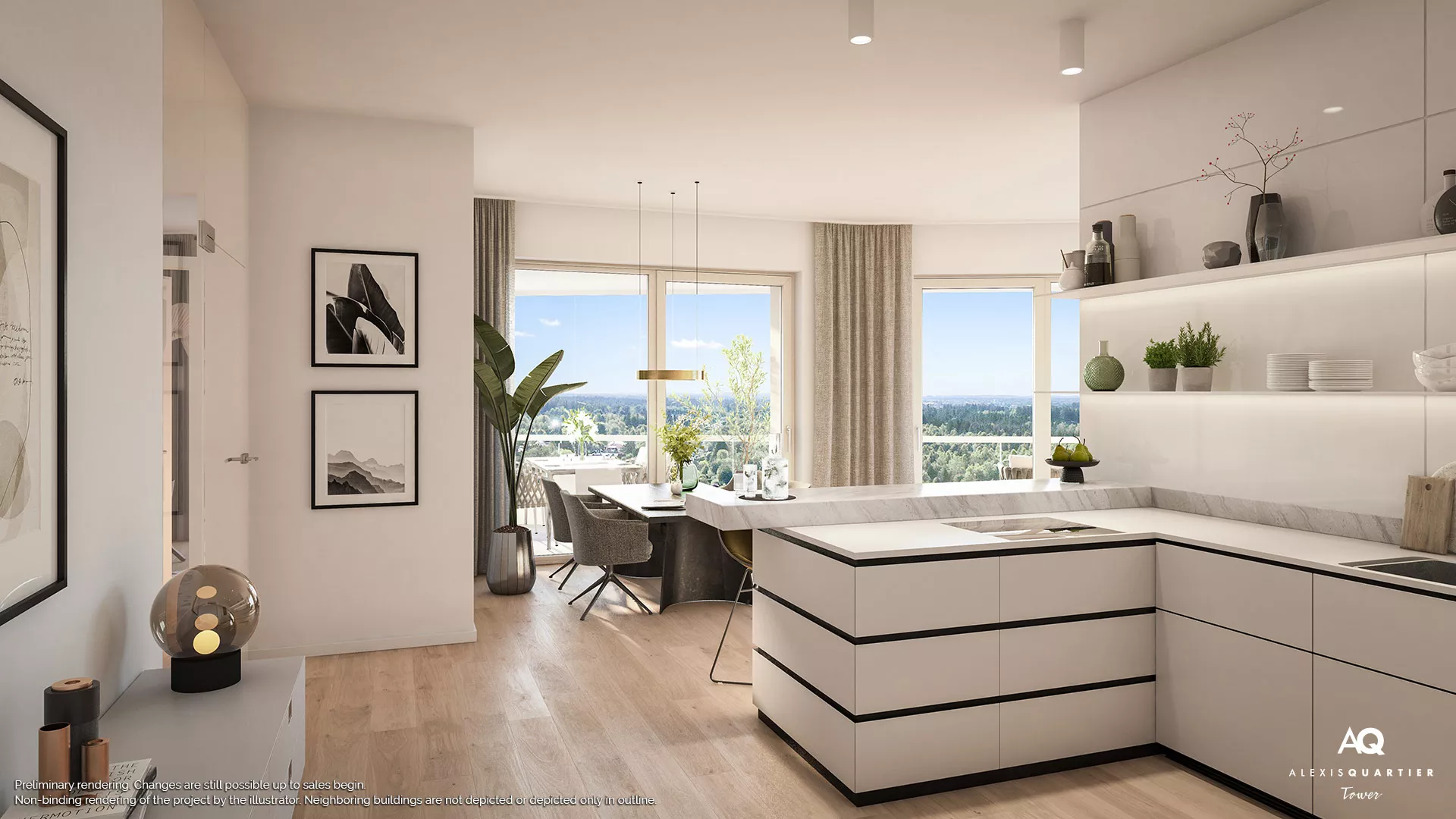 Property Munich-Perlach: Alexisquartier-Tower - Illustration 8 - Preannouncement