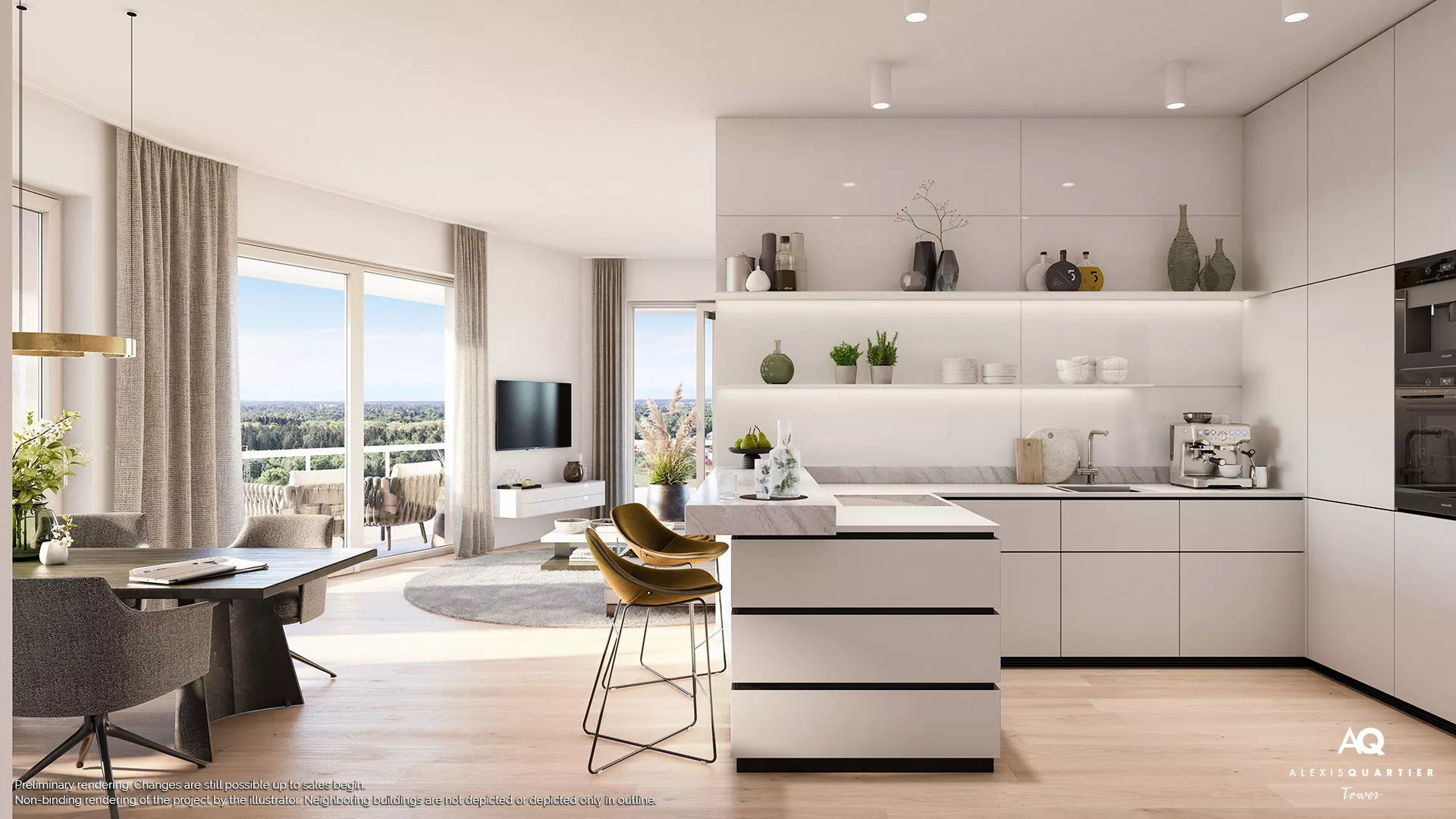 Property Munich-Perlach: Alexisquartier-Tower - Illustration 9 - Preannouncement