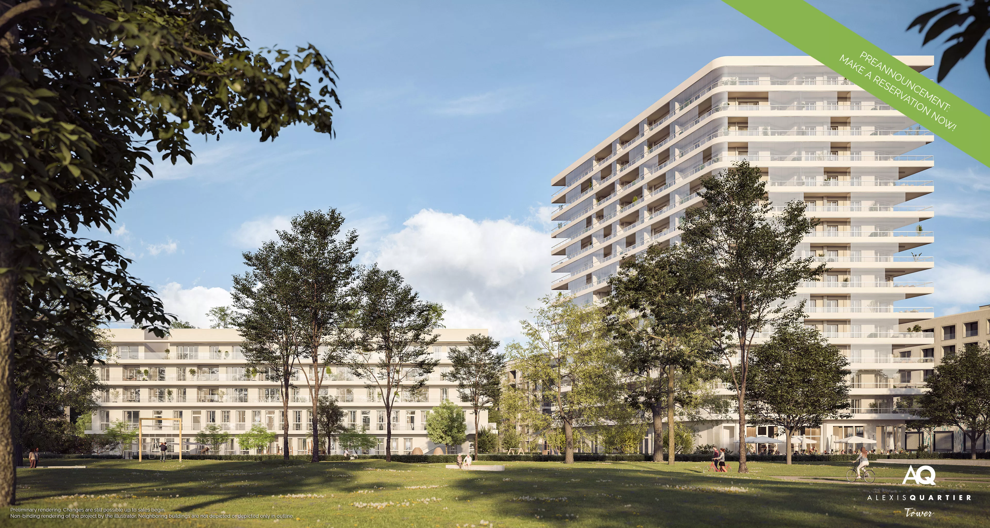 Property Munich-Perlach: Alexisquartier-Tower - Slider - Preannouncement