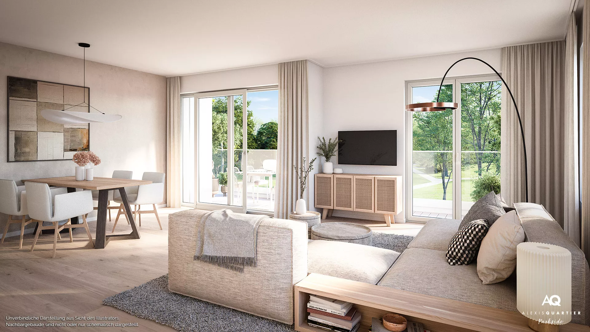Immobilie München-Perlach: Alexisquartier-Parkside - Illustration 6