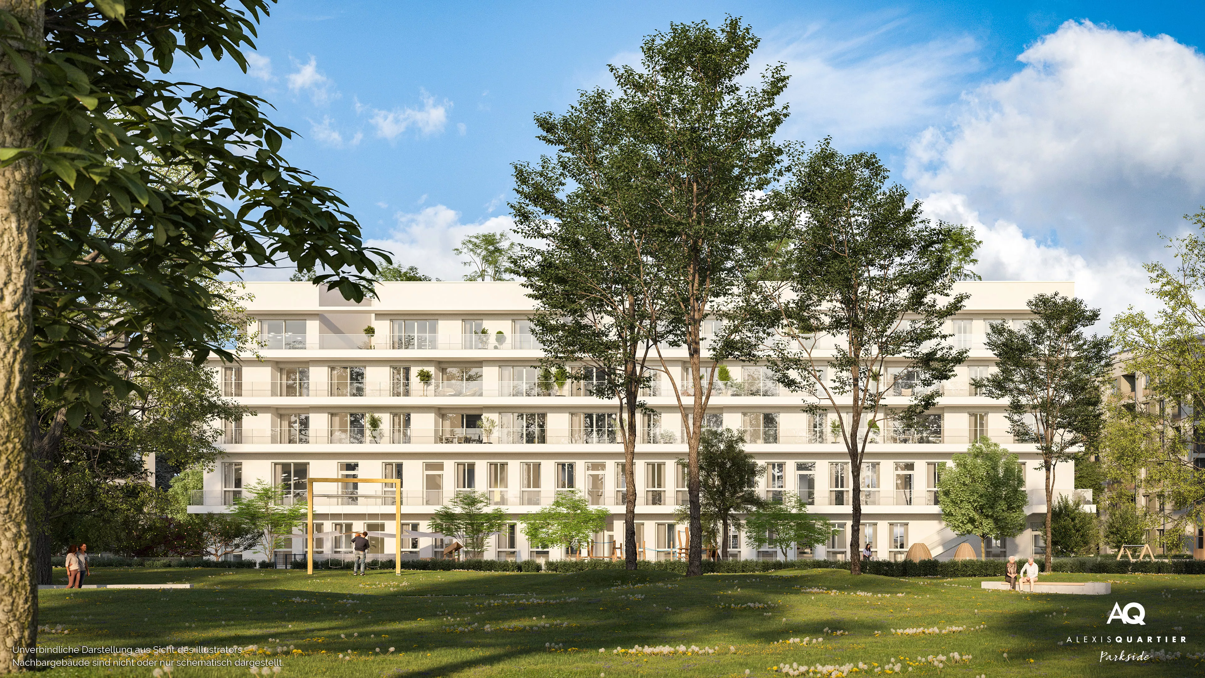 Immobilie München-Perlach: Alexisquartier-Parkside - Illustration 1