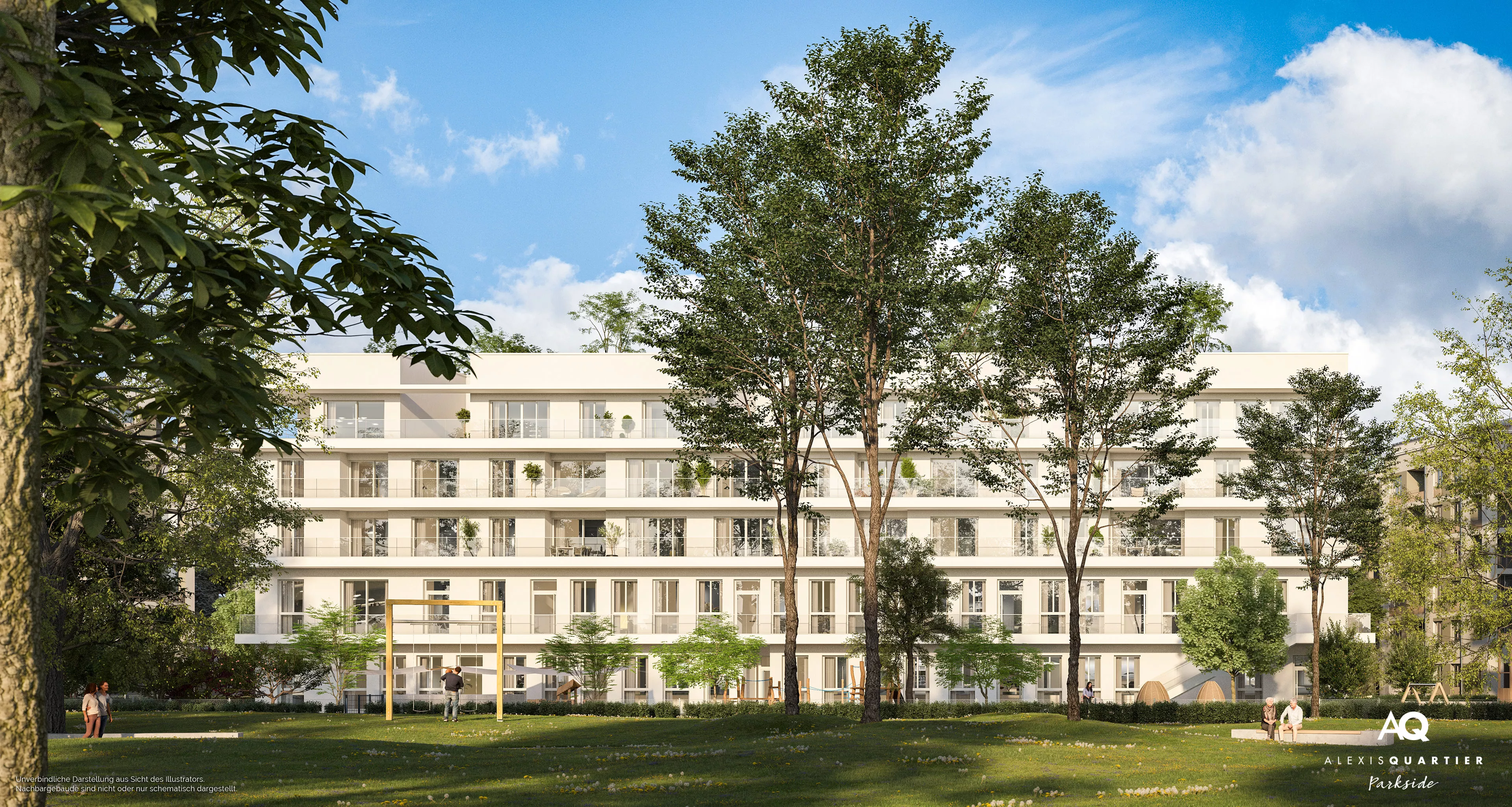 Immobilie München-Perlach: Alexisquartier-Parkside - Slider