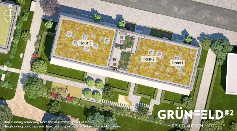 Property Munich-Feldmoching: Grünfeld2-Feldmoching - Site plan 2