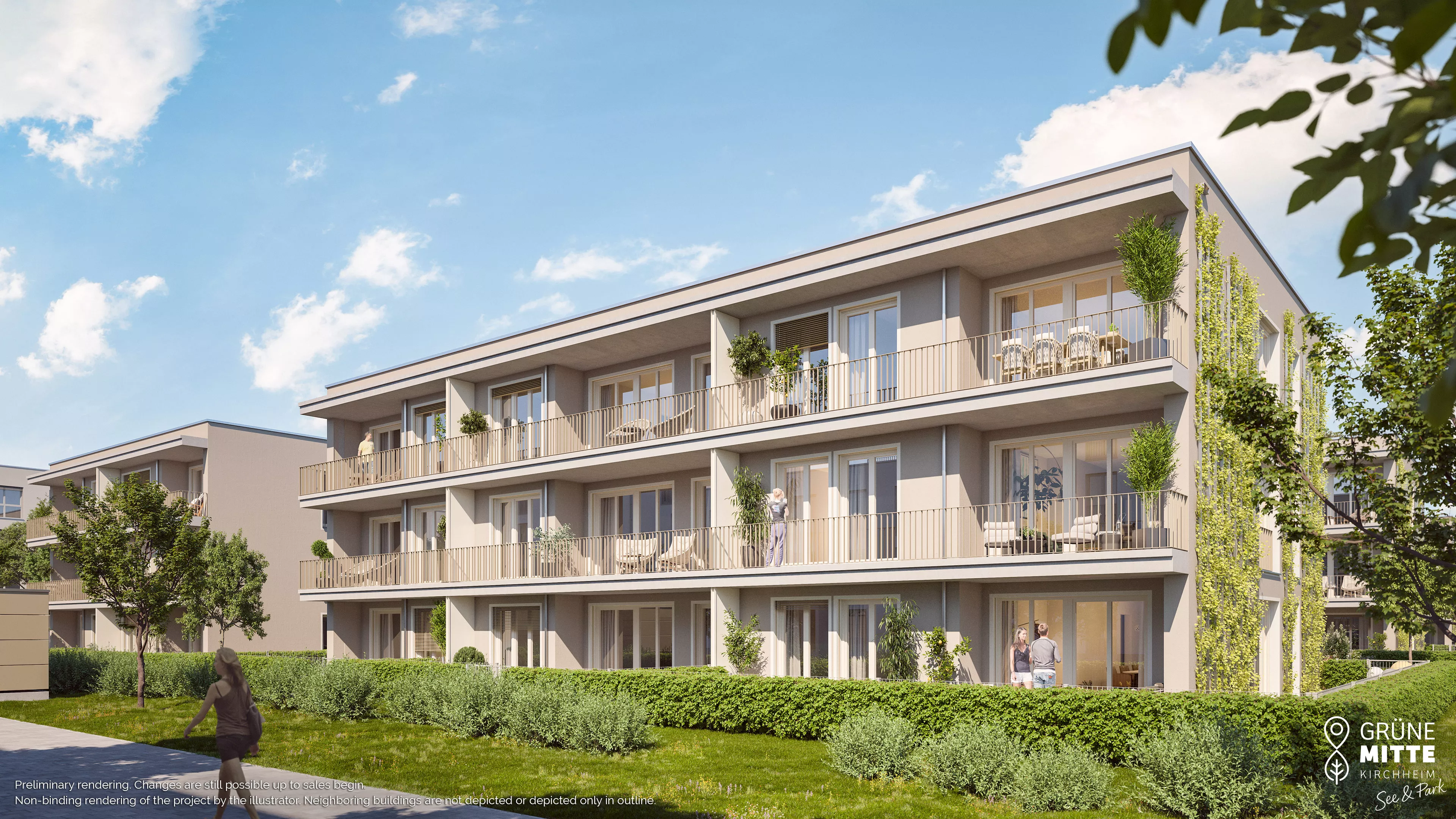 Property Kirchheim: Grüne Mitte Kirchheim - See und Park - Illustration 1 - Preannouncement